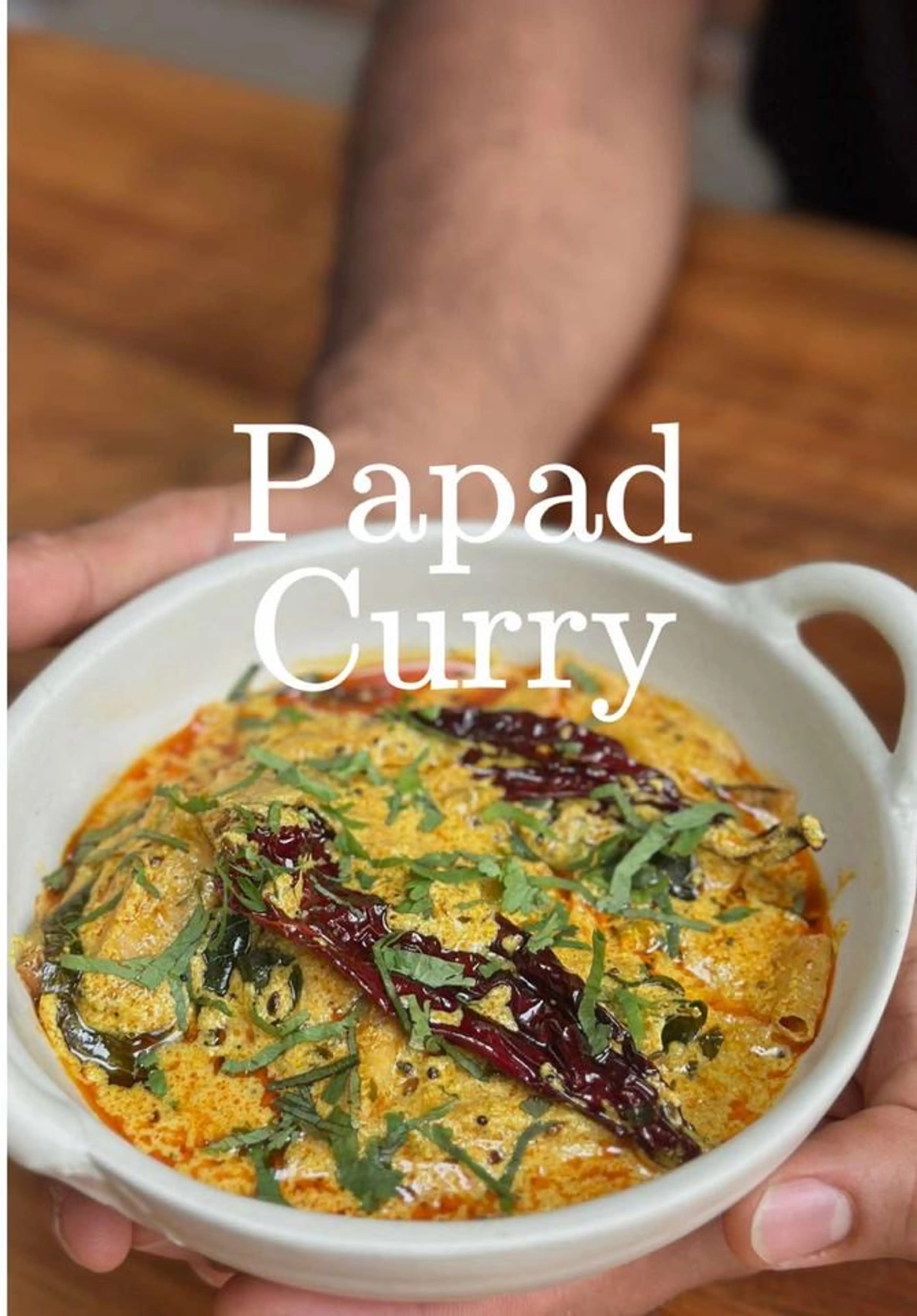 Indian 101: Papad Curry