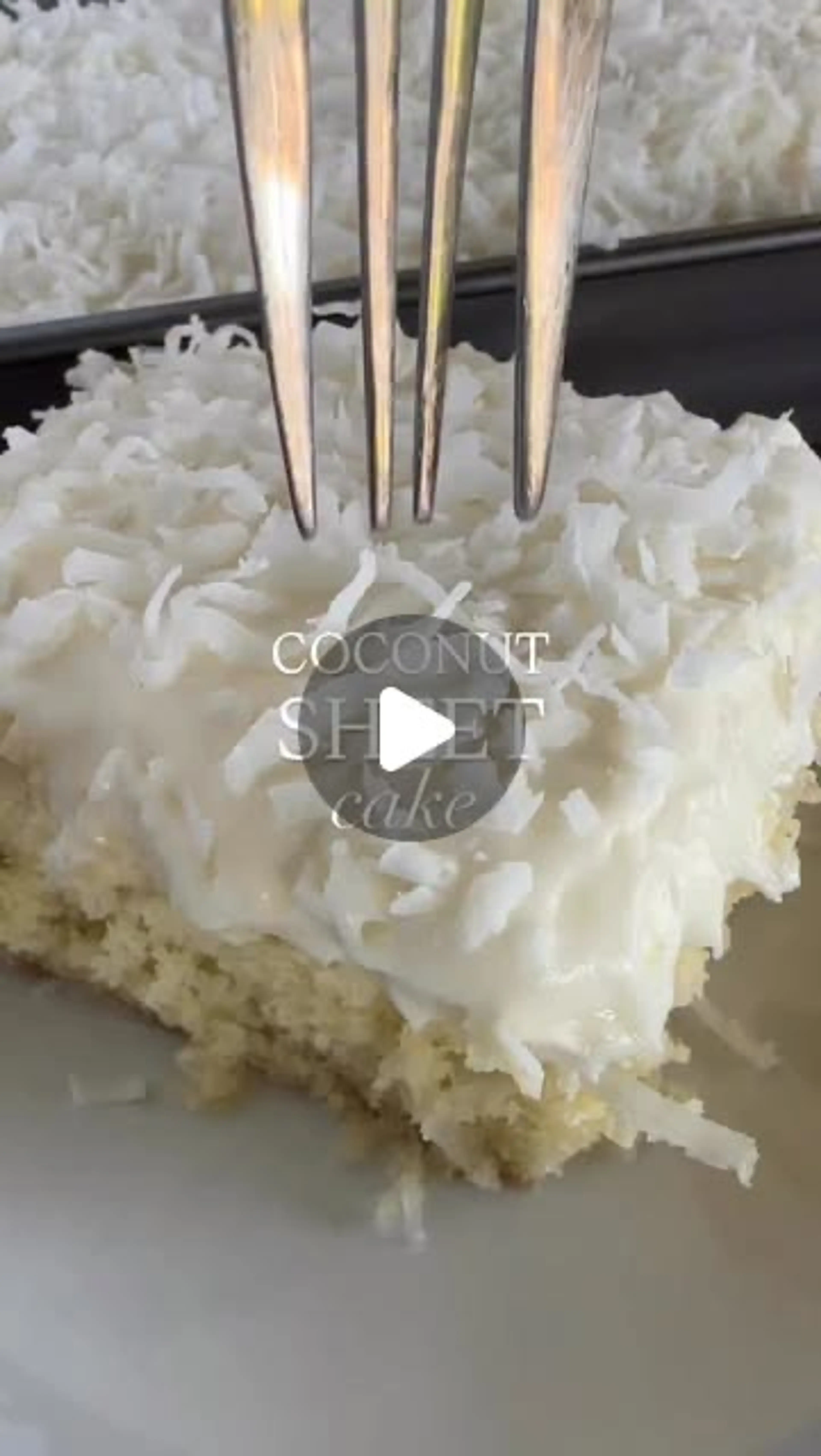 Coconut Sheet Cake