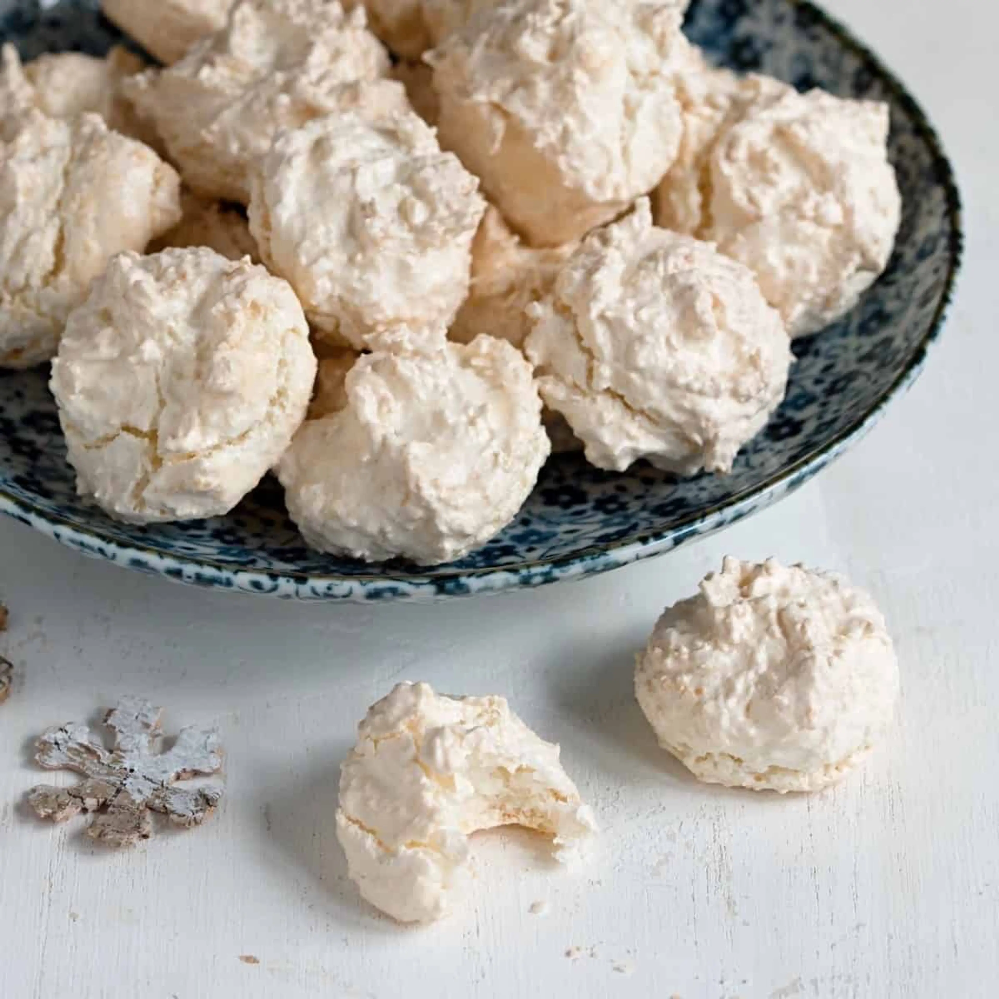 Coconut Meringue Cookies (Czech Kokosky)