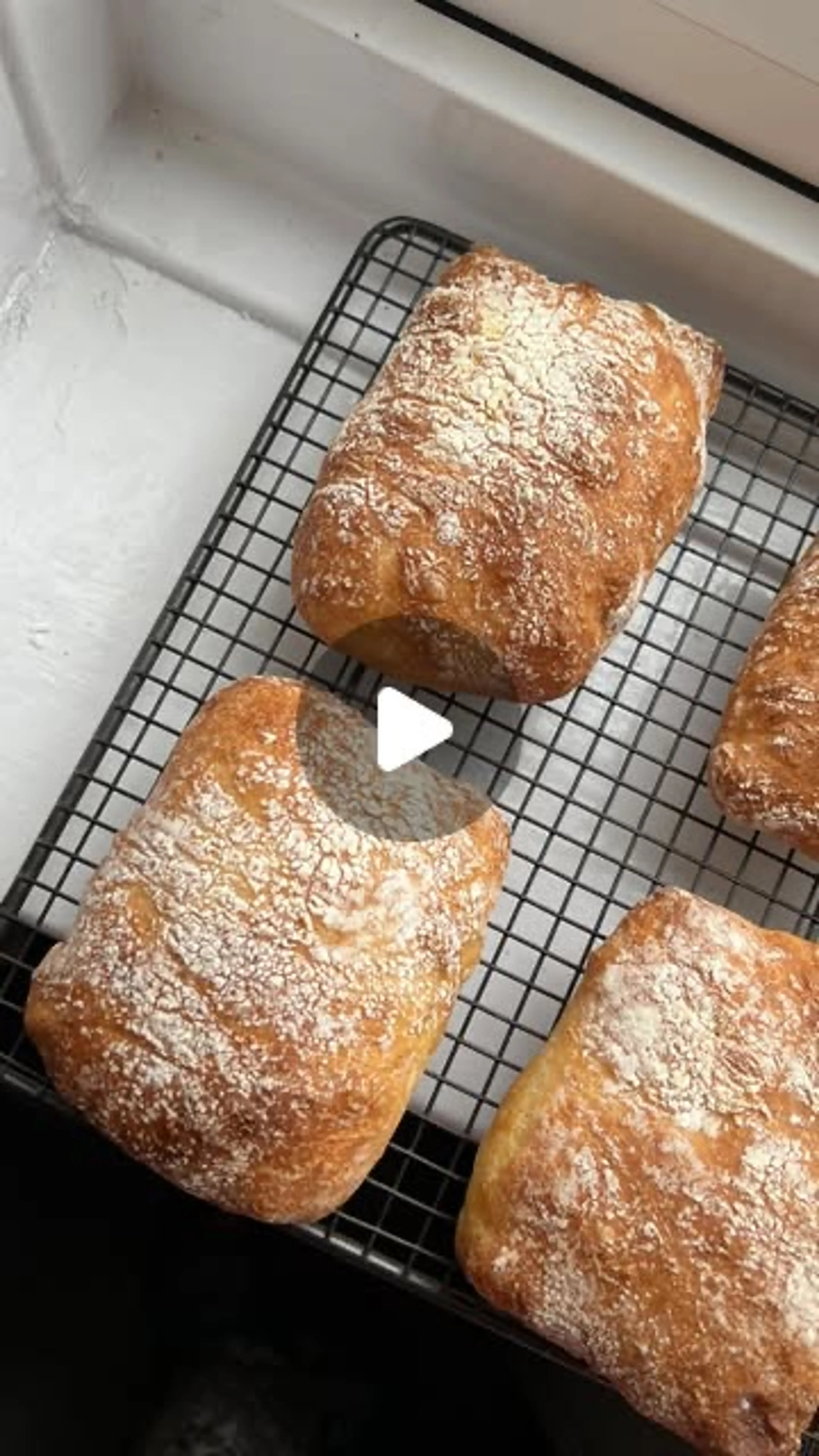 Overnight No Knead Ciabatta Recipe