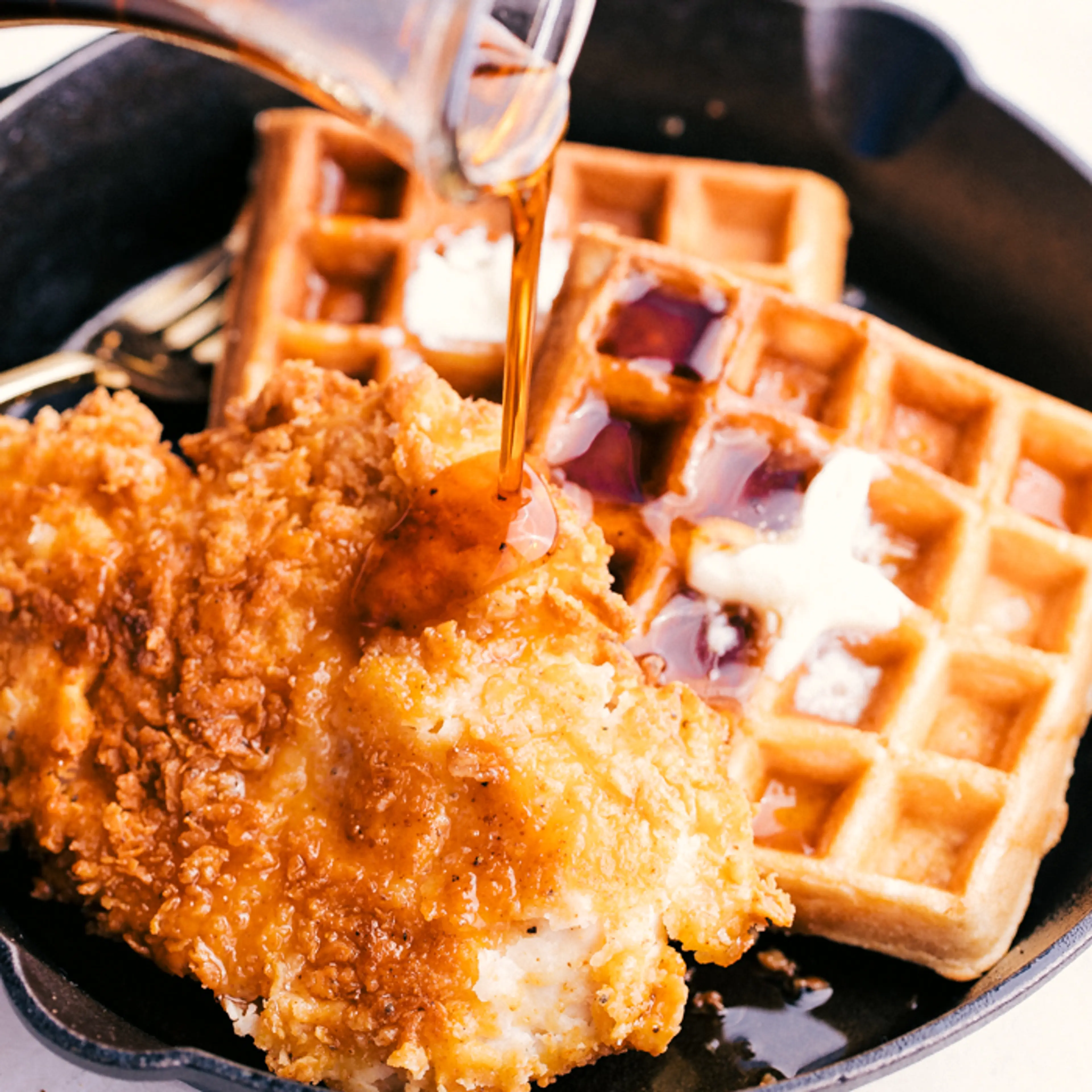 Easy Chicken and Waffles