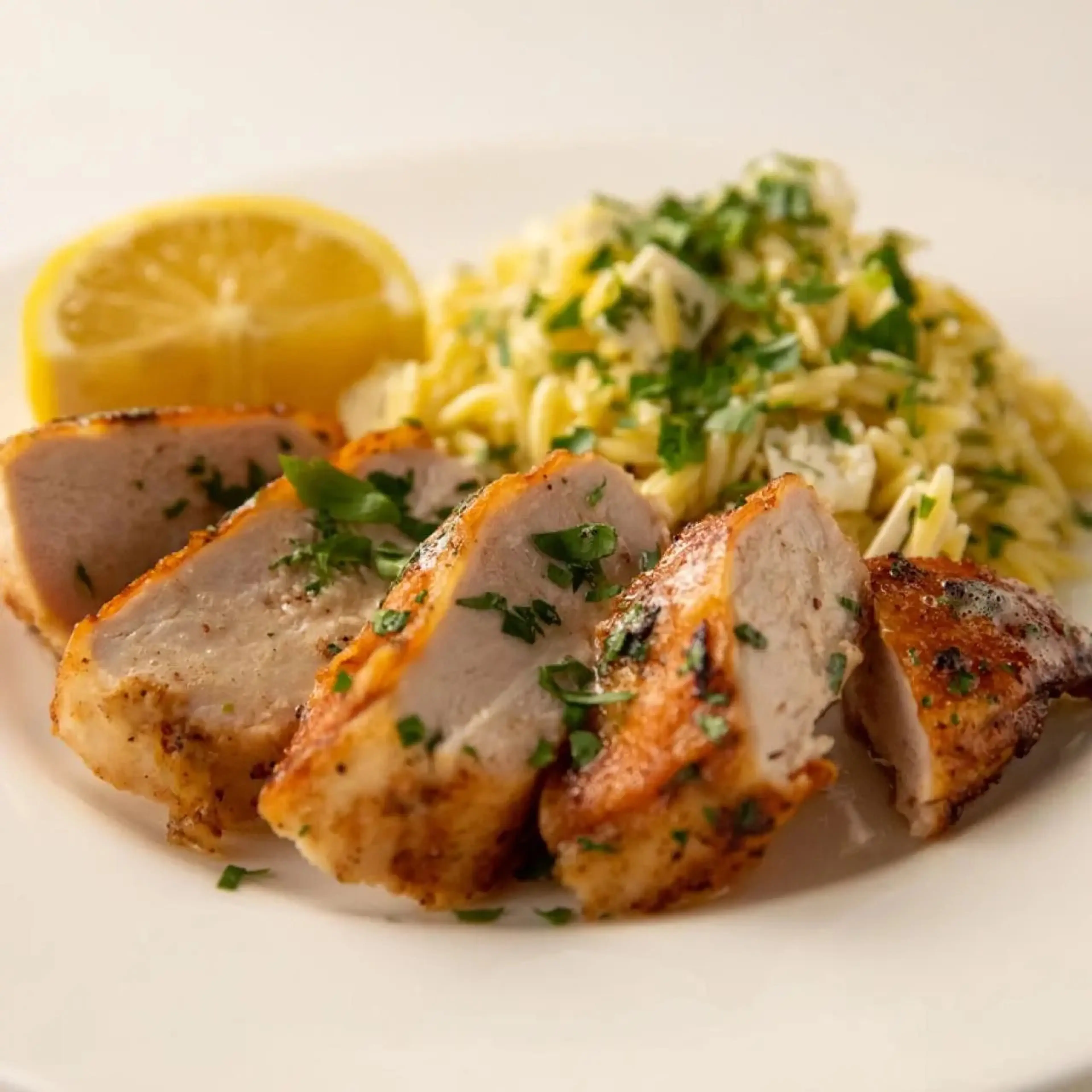 Lemon Orzo
