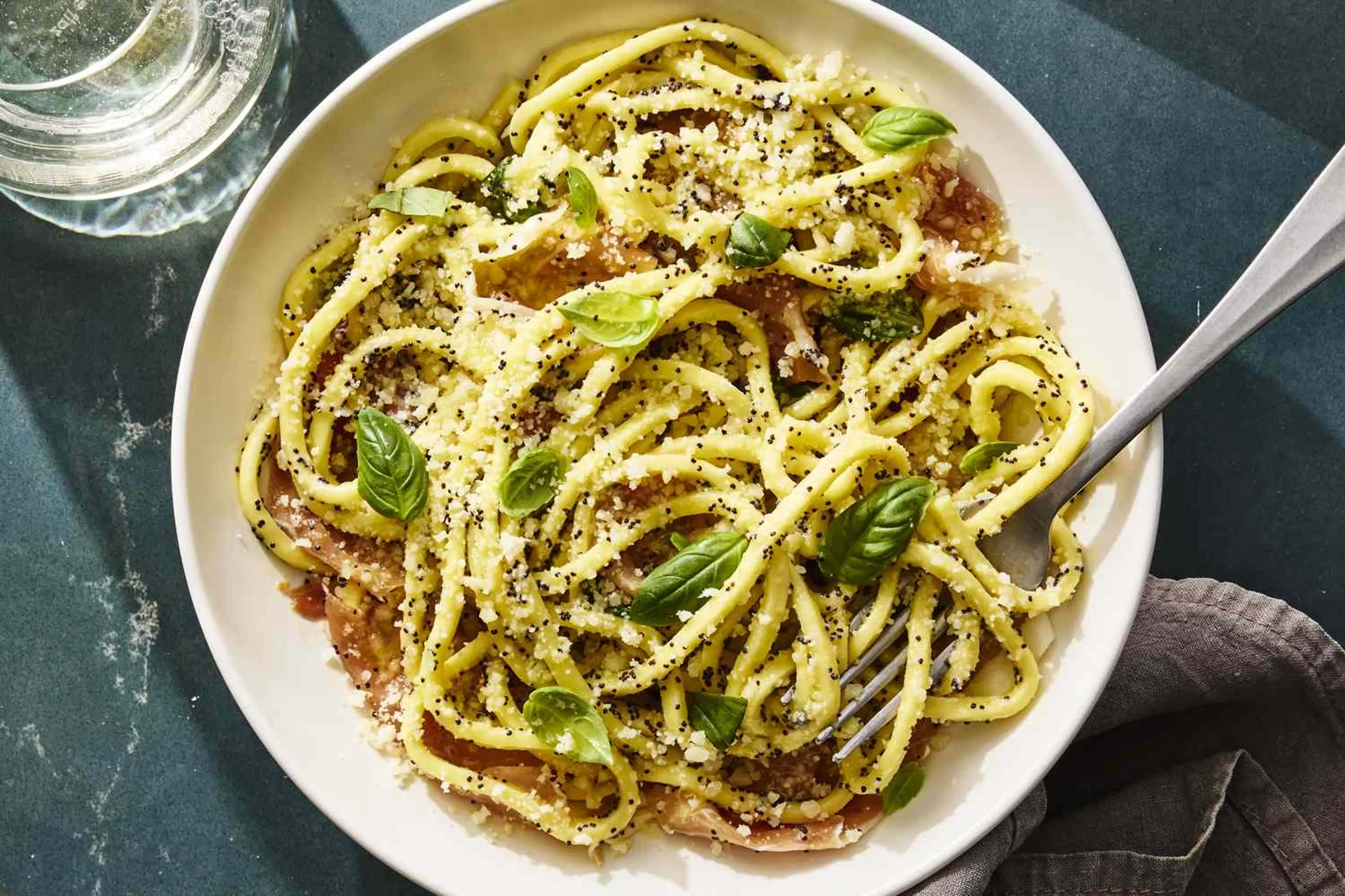 Creamy Lemon-Basil Pasta