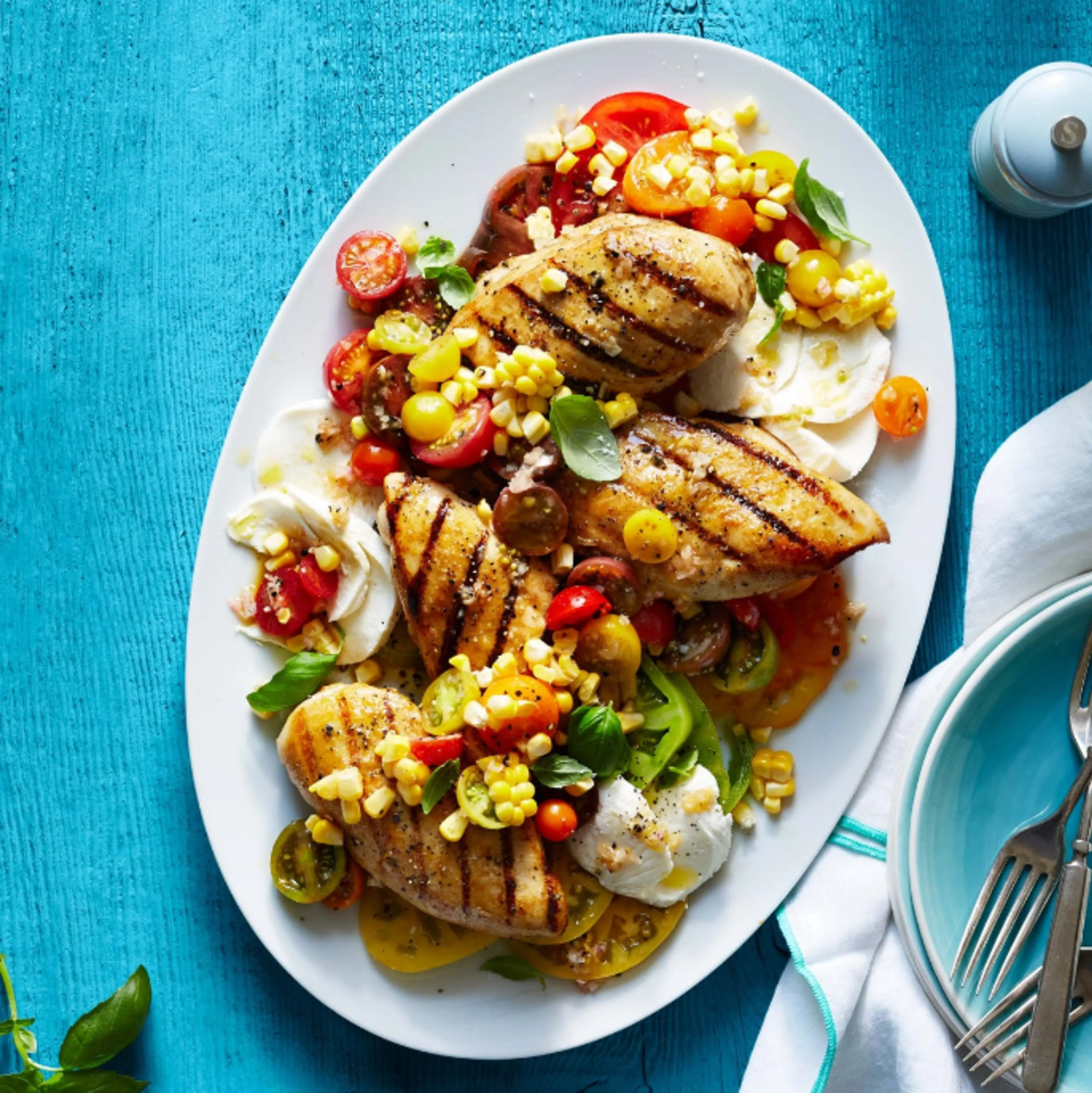 Grilled Chicken Caprese