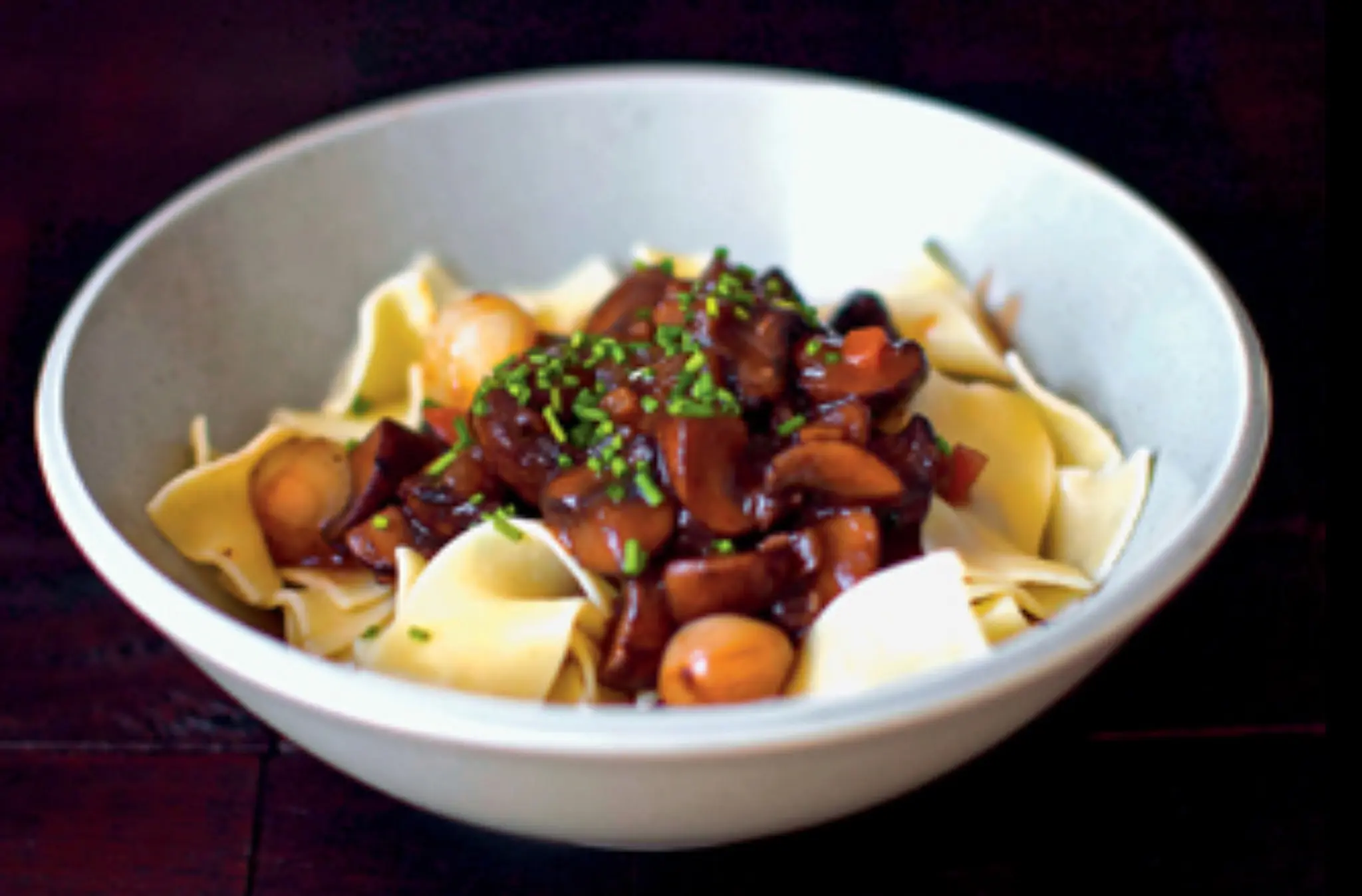 Mushroom Bourguignon