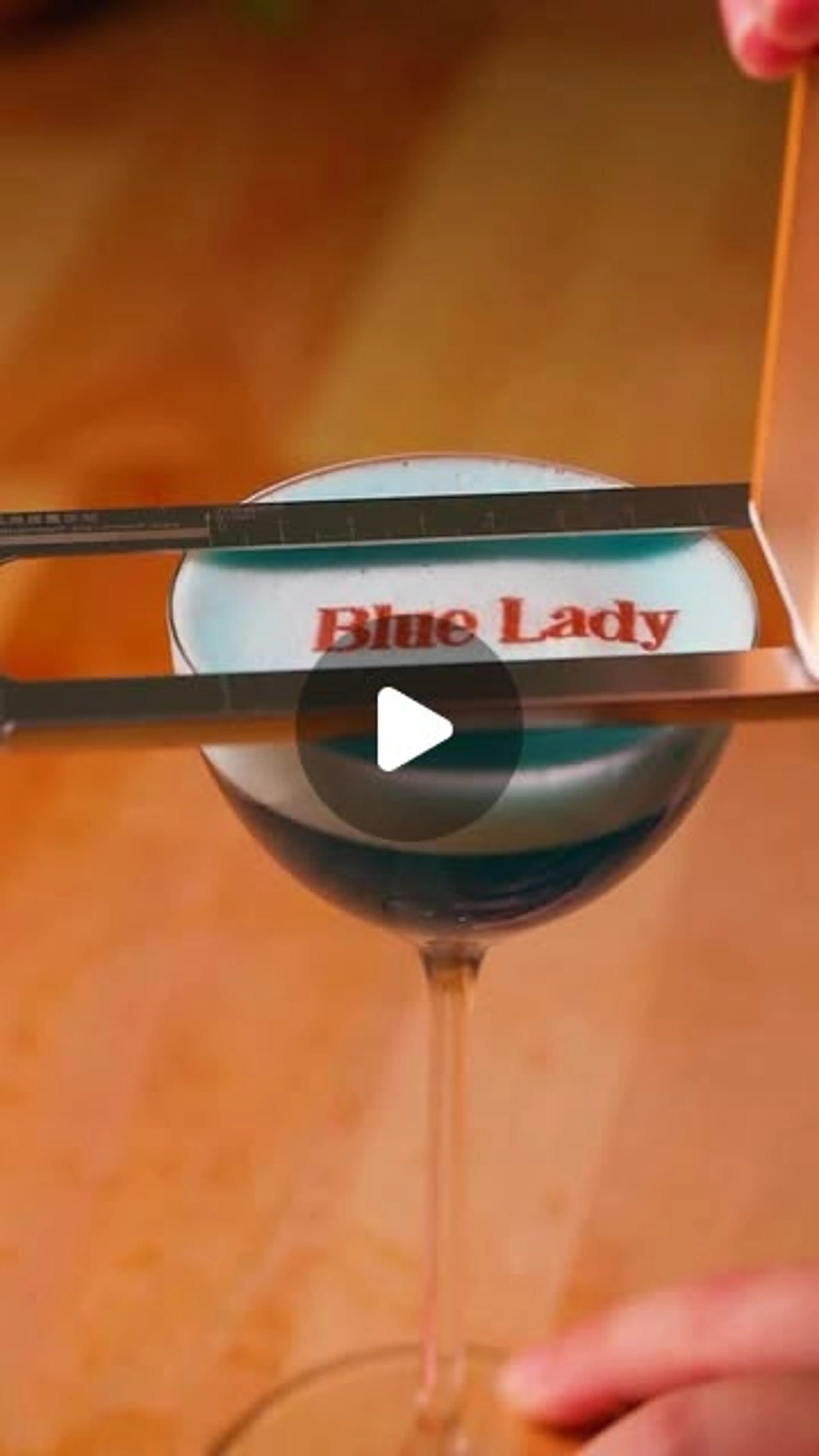 Blue Lady with Llrh Printpen