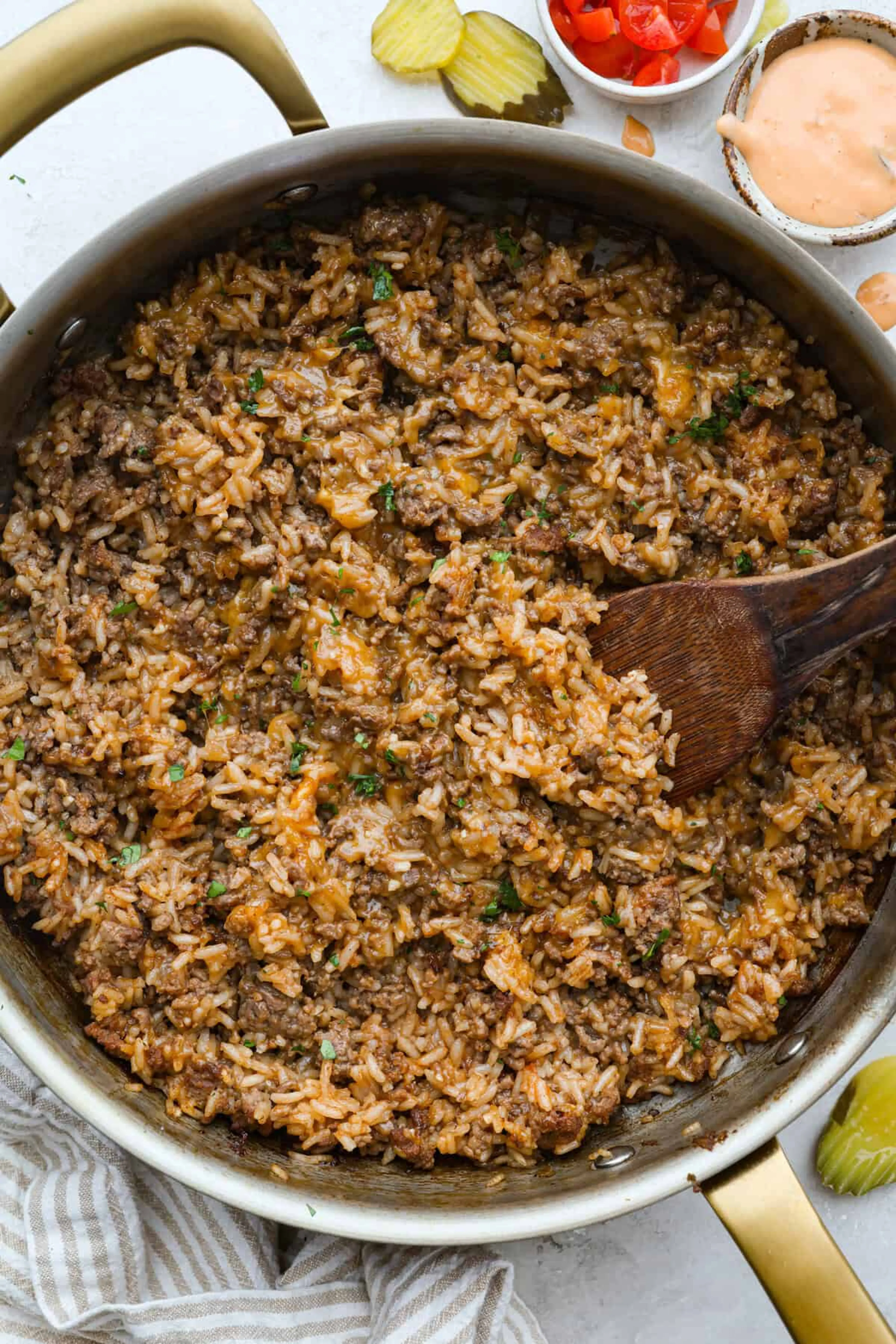 Cheeseburger Rice