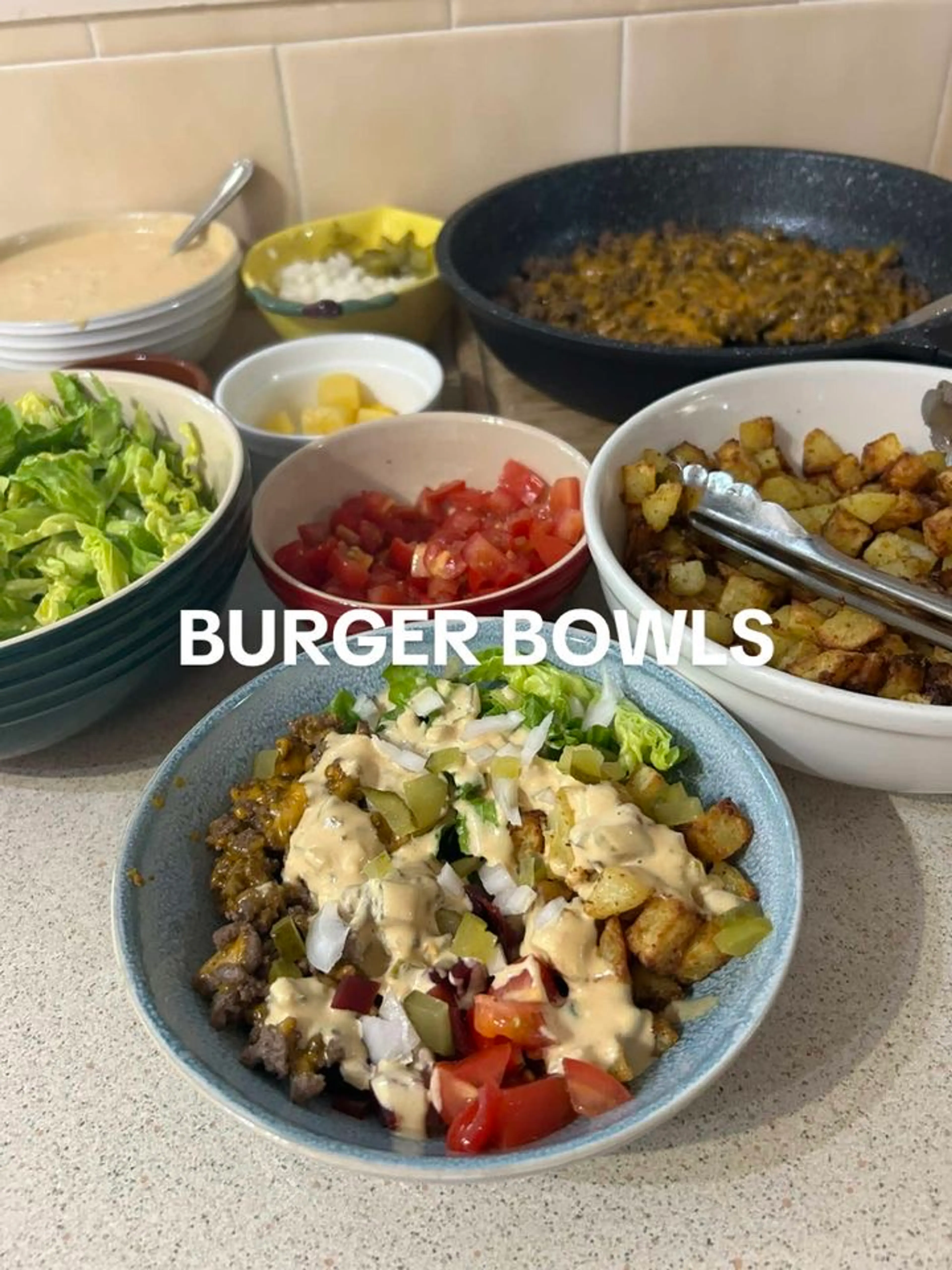 Burger Bowls