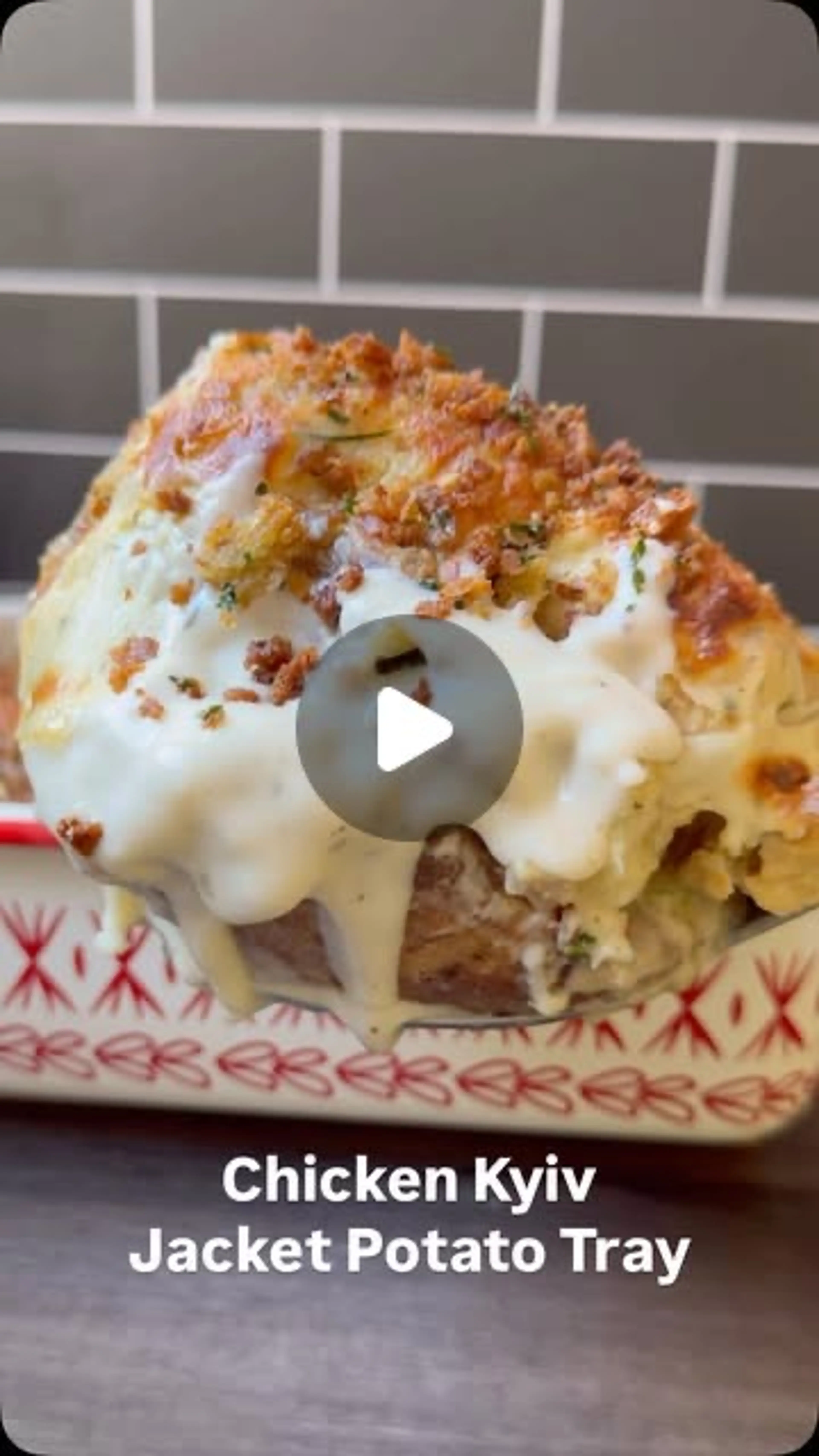 Chicken Kyiv Jacket Potato