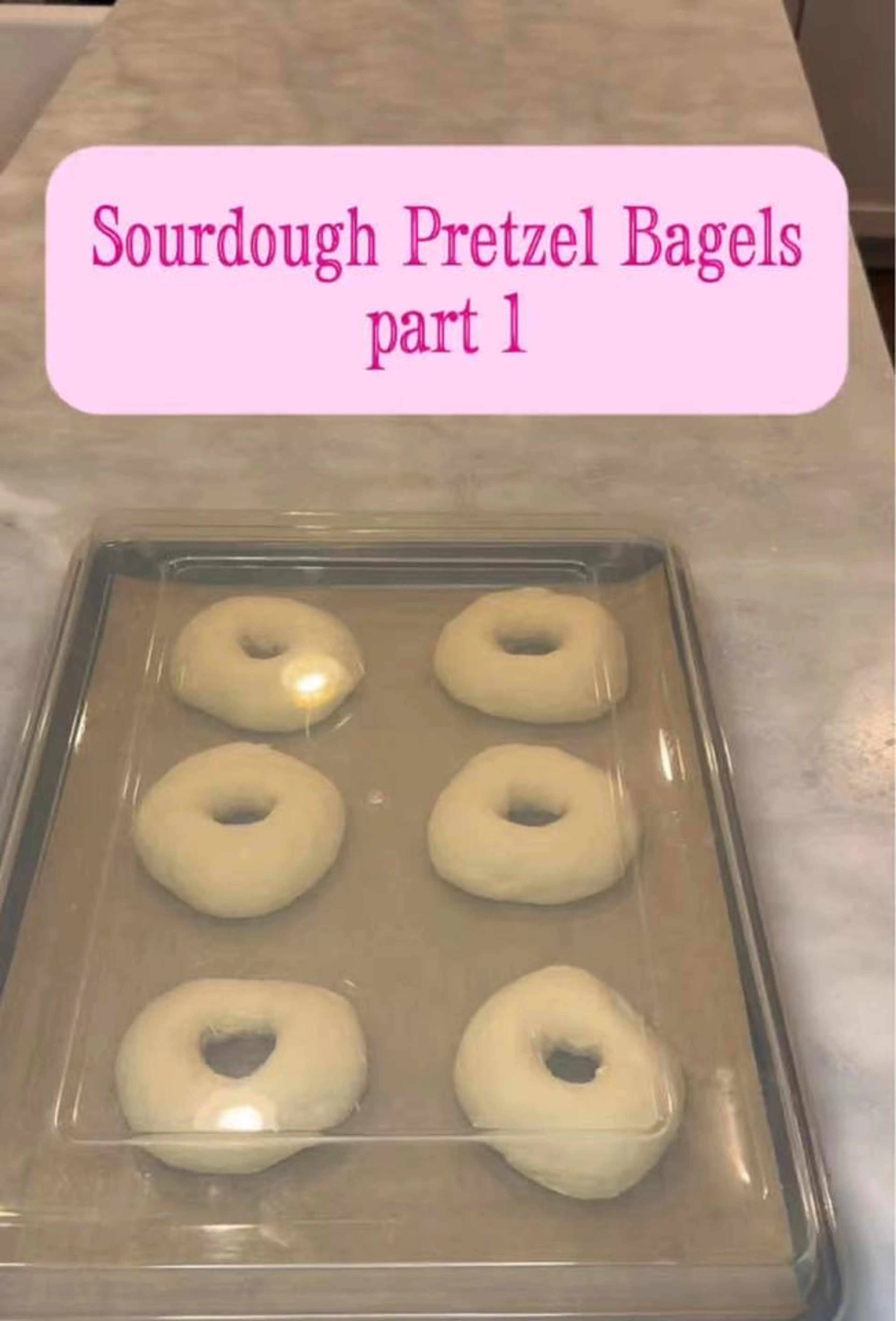 Sourdough Pretzel Bagels