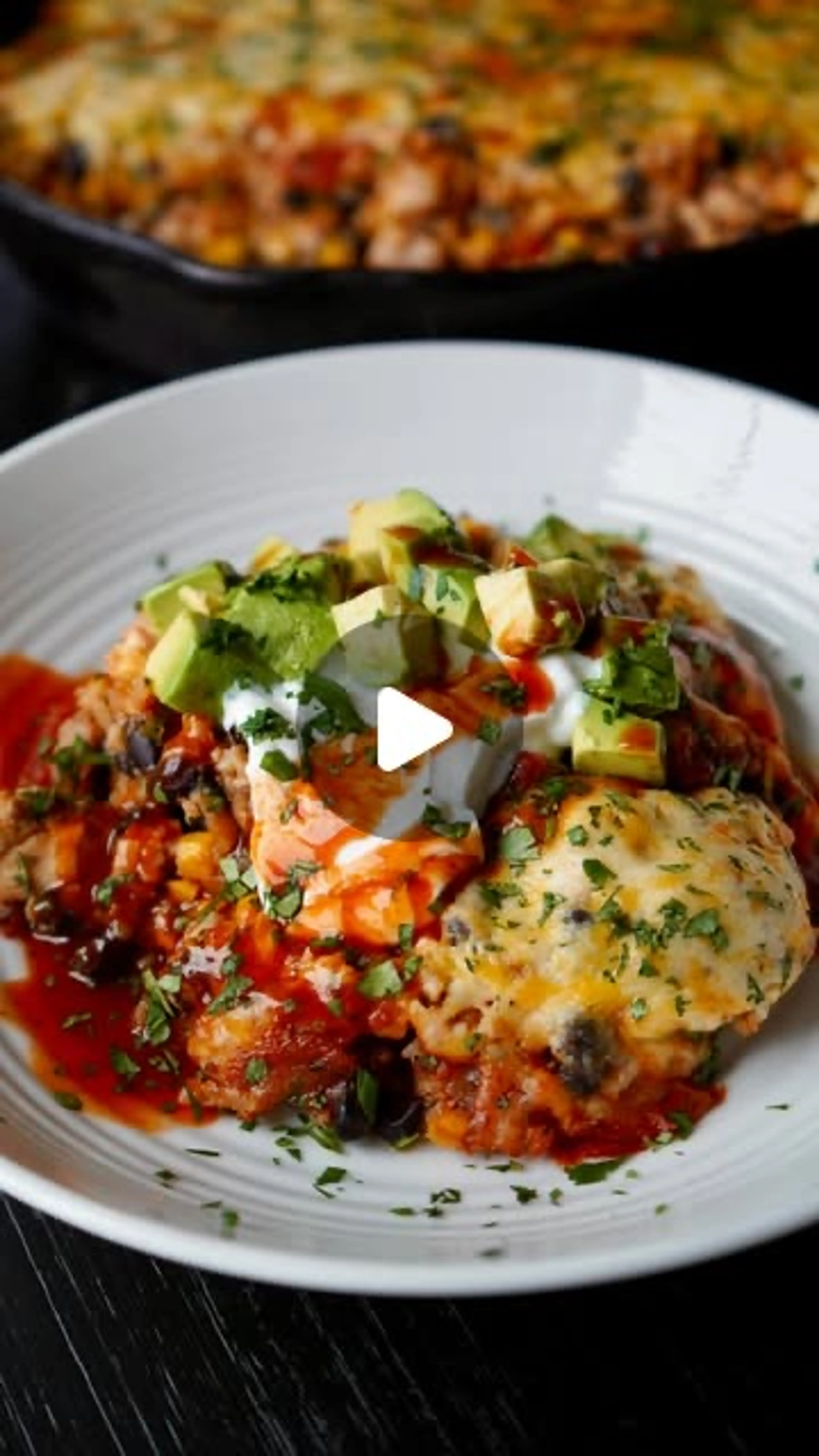 Low-carb Southwest Chicken Bake