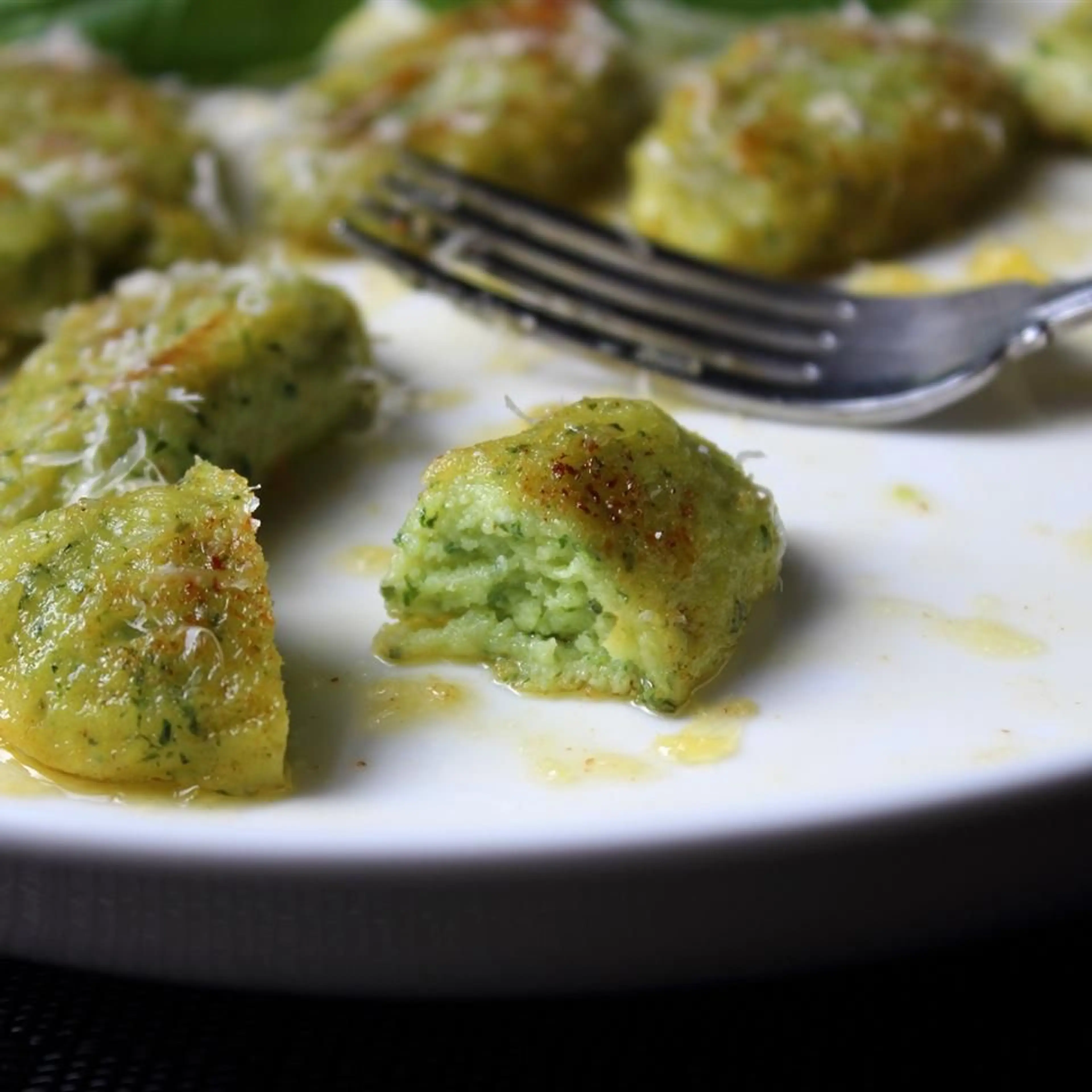 Homemade Basil Ricotta Gnocchi