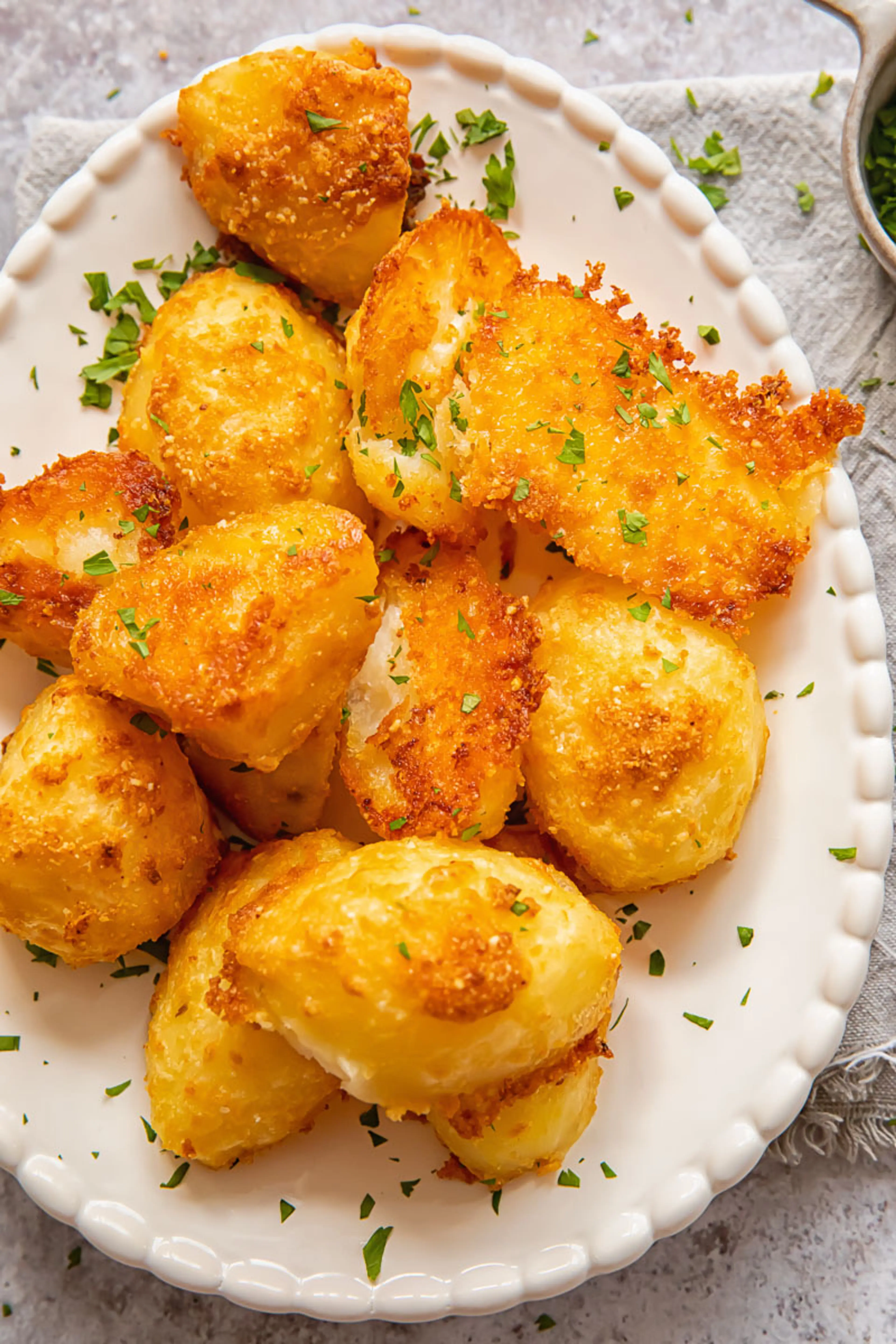 Parmesan Crusted Potatoes