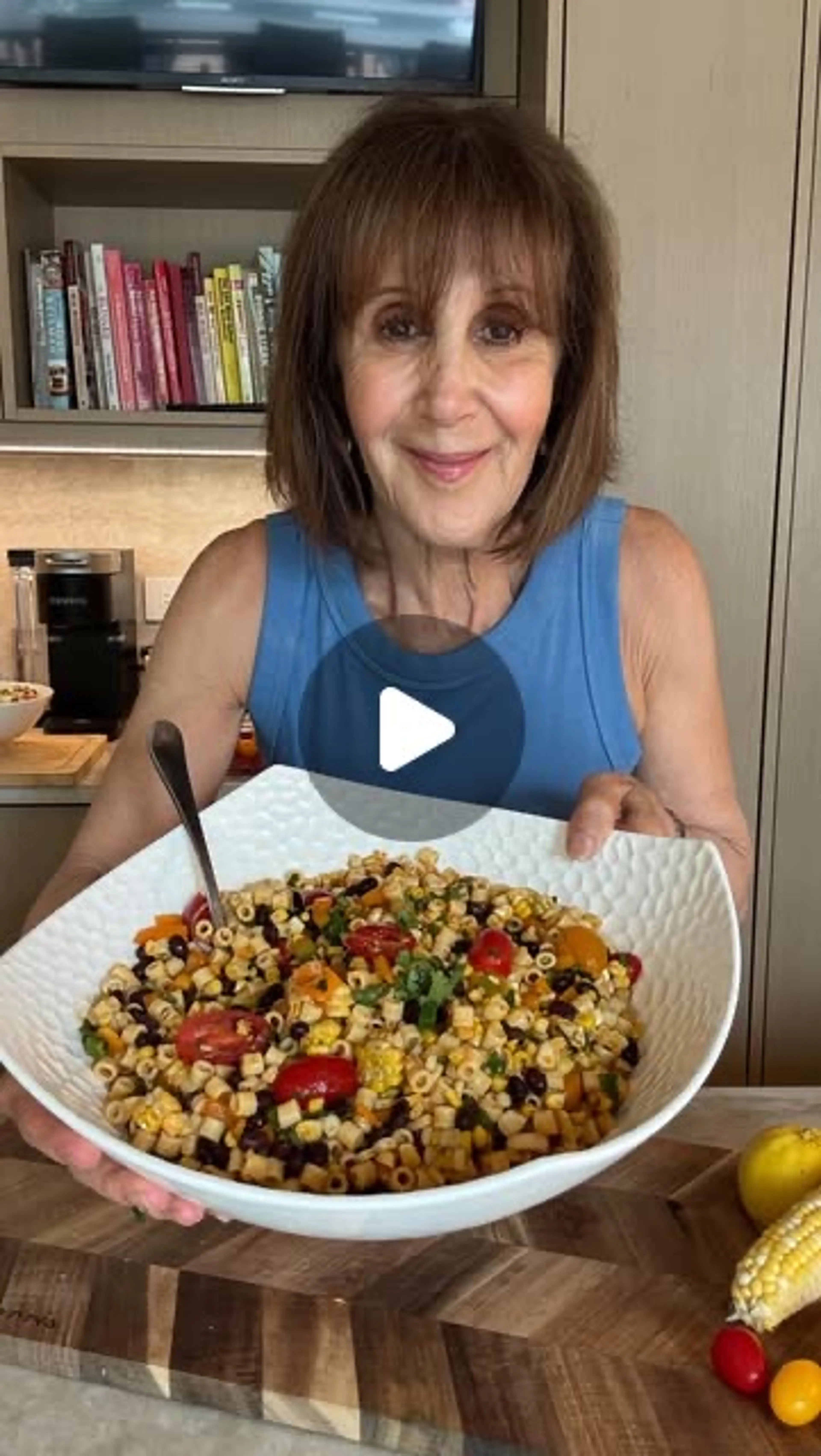 Cowboy Caviar... but Make It Pasta Salad