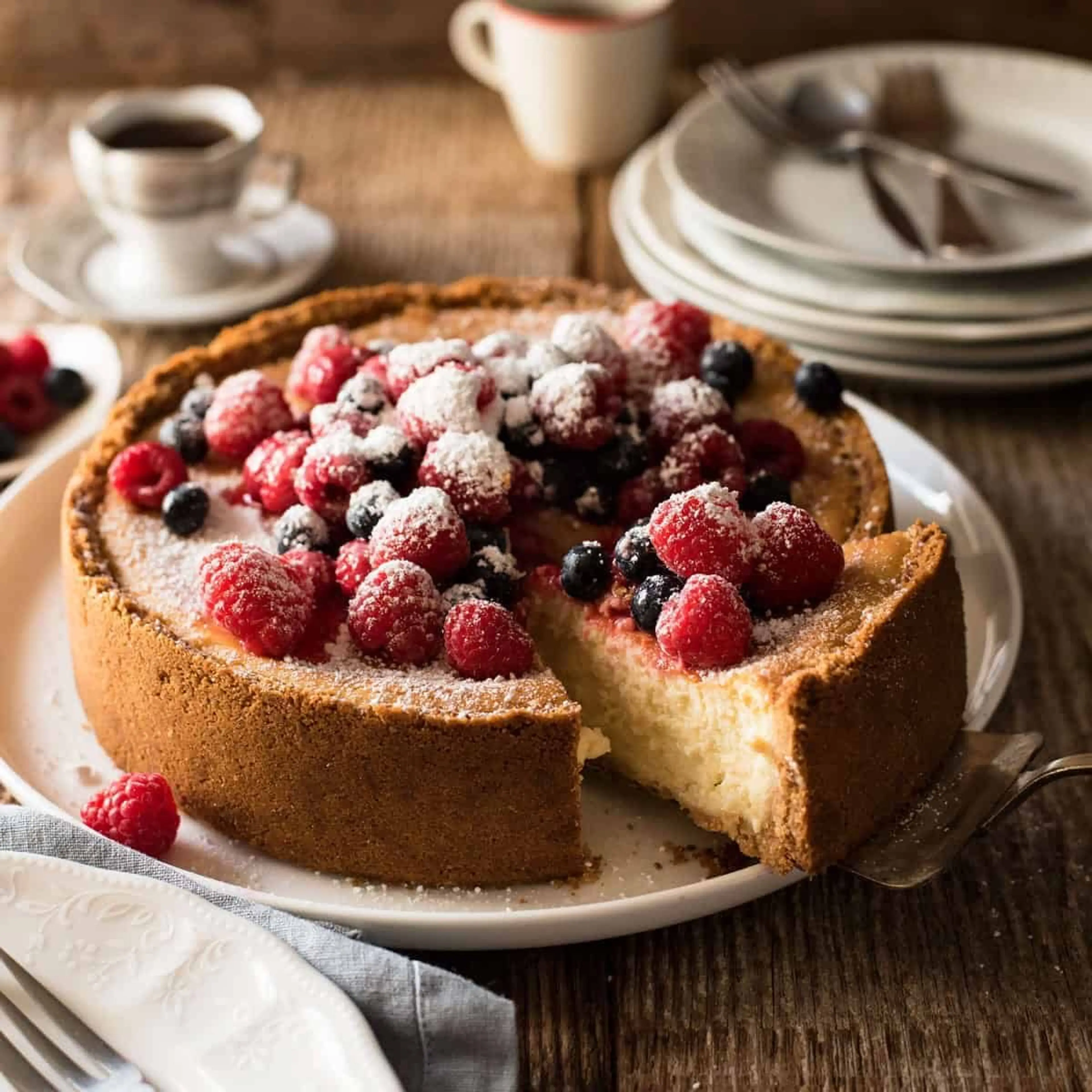 Classic Baked Cheesecake