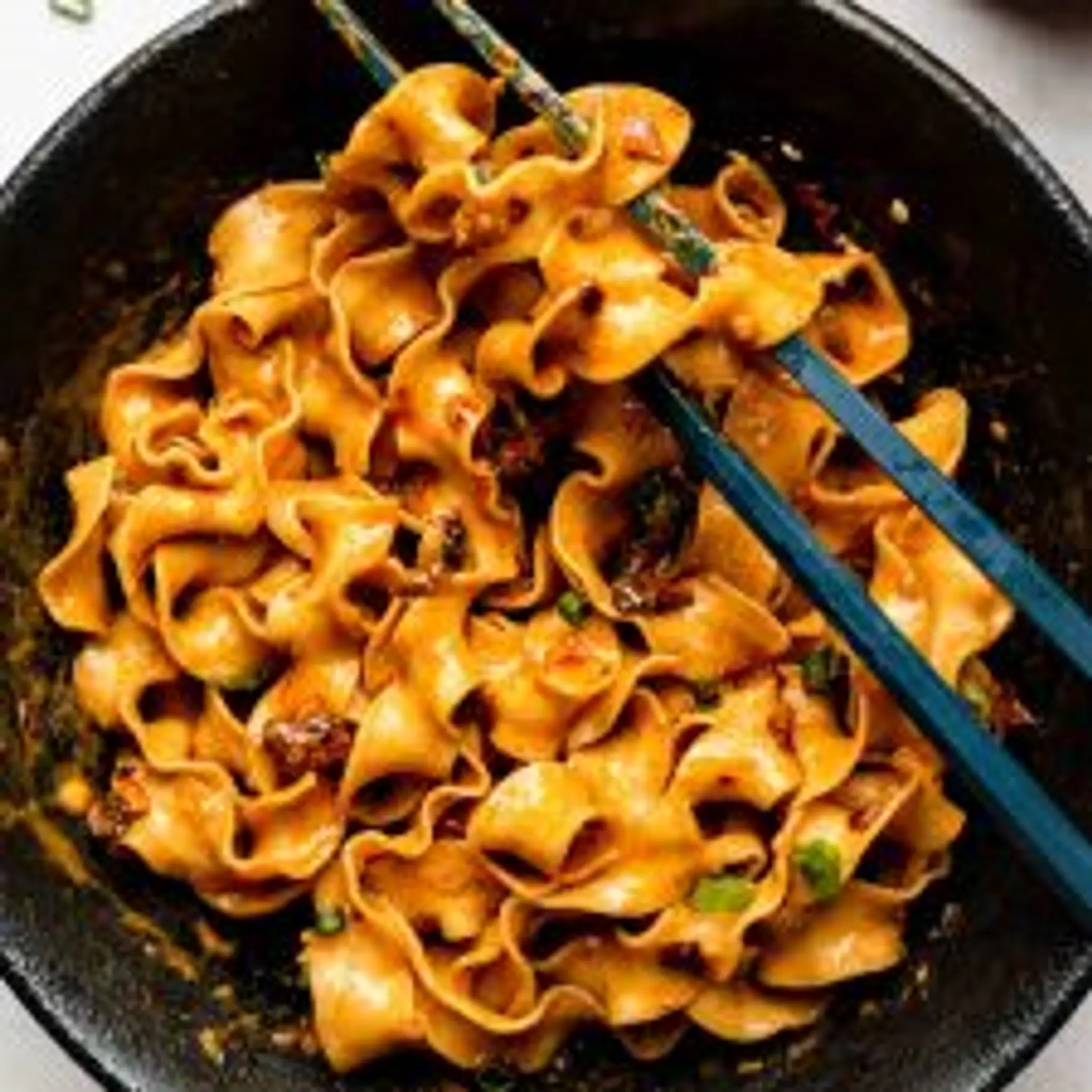 Spicy Chili Crisp Sesame Noodles