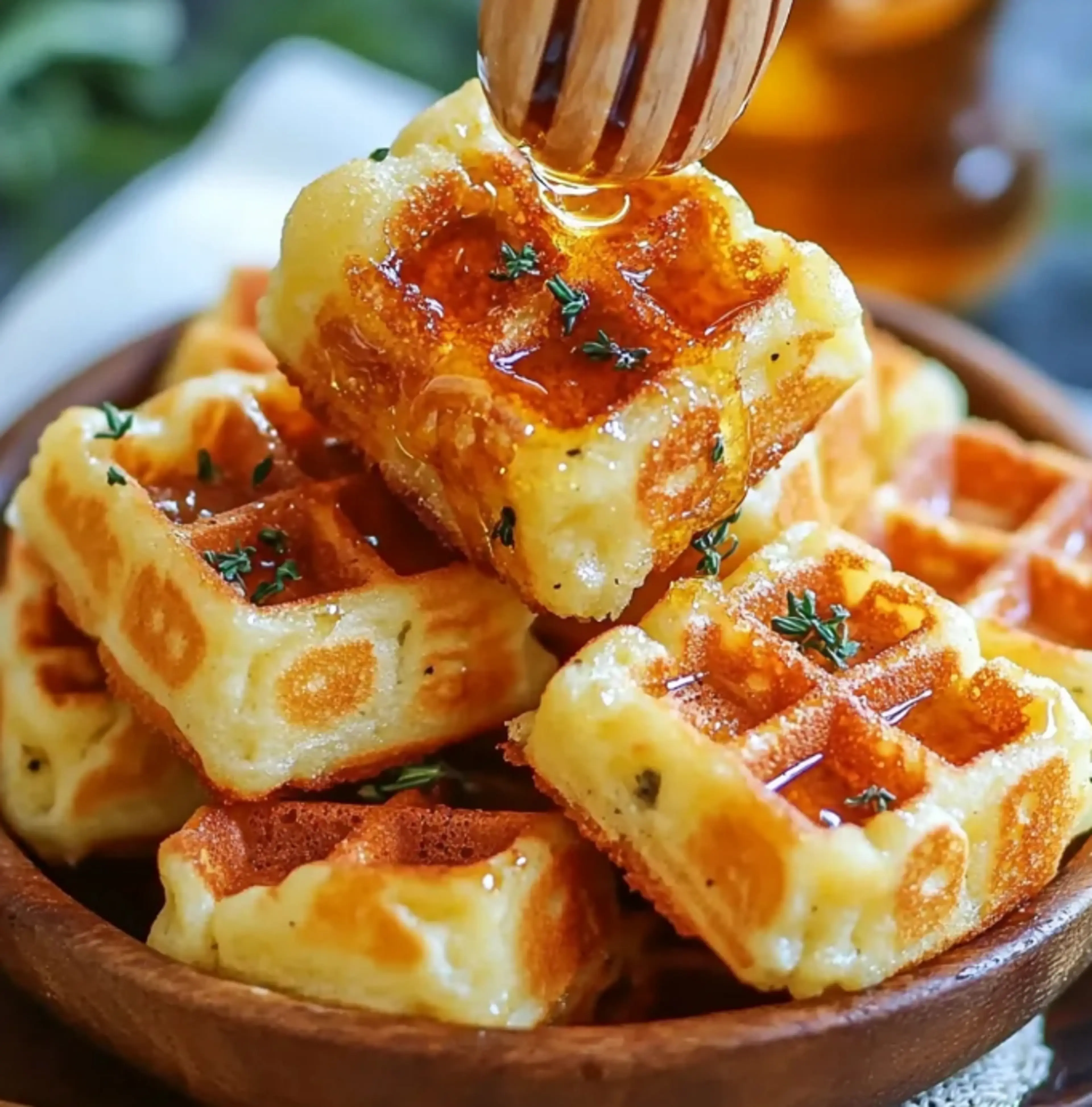 Corn Bread Waffles