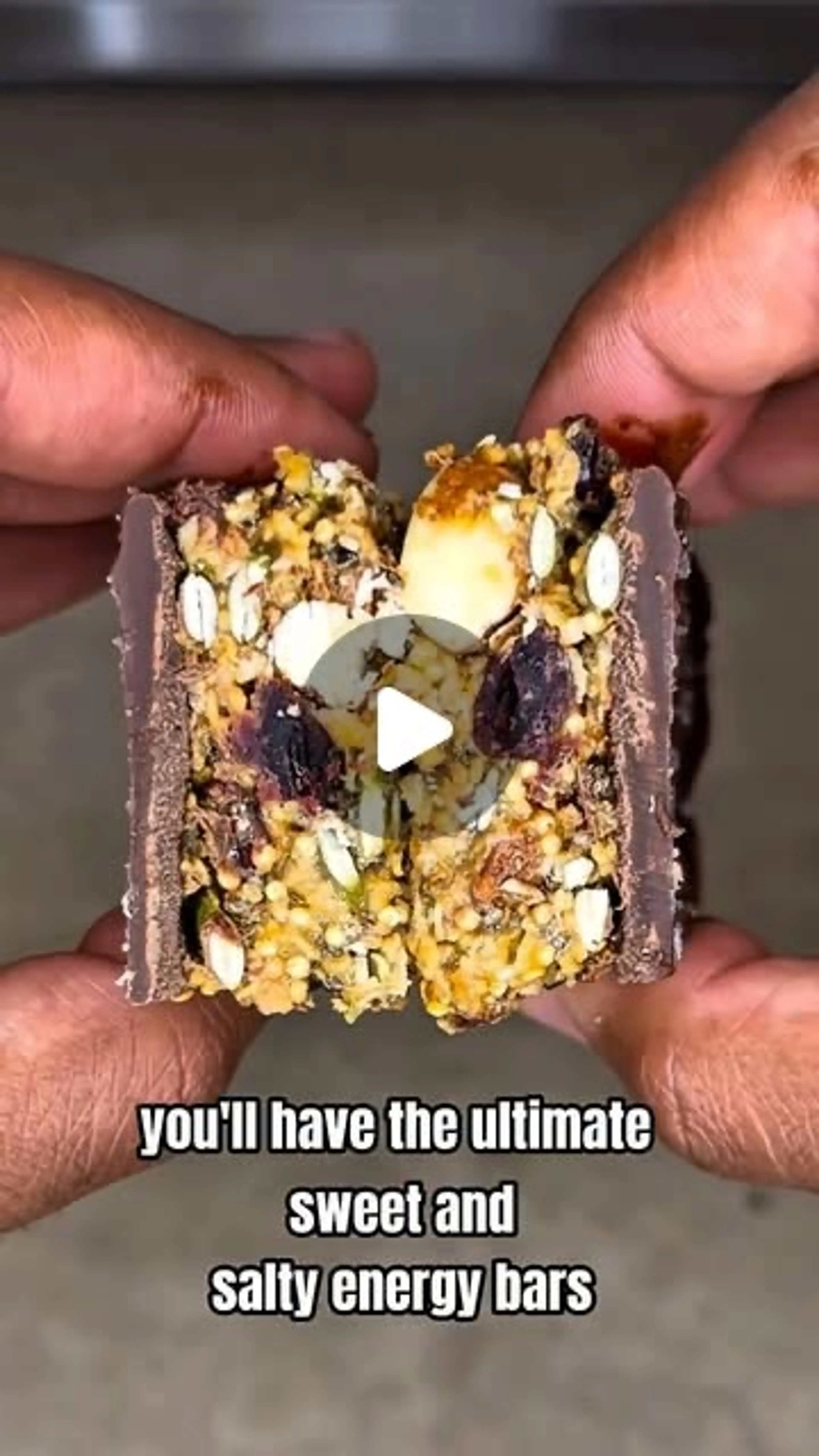 Crunchy Chocolate Energy Bars