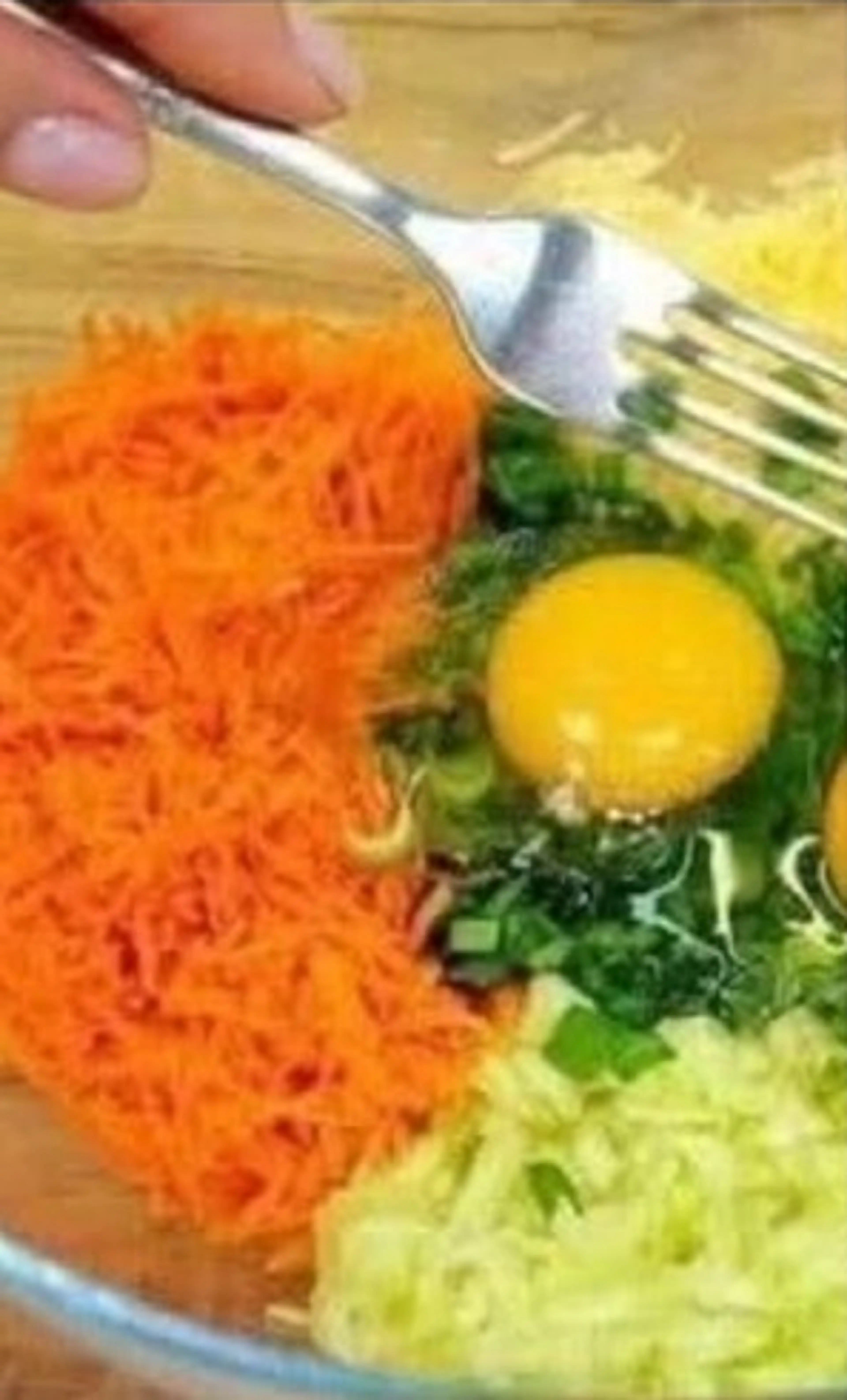 Crispy Vegetable & Cheese Fritters