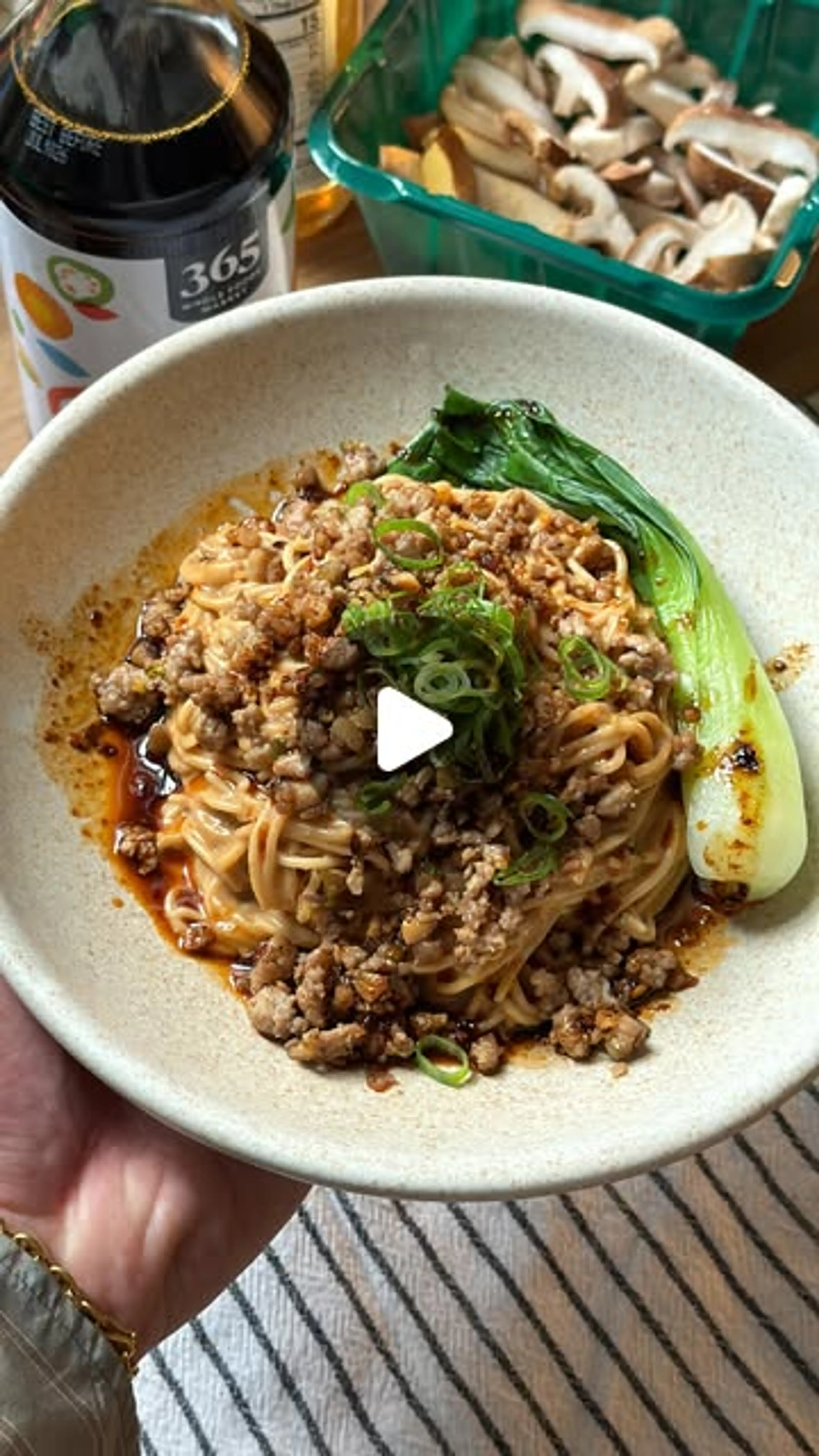 Easy Dan Dan Style Noodles