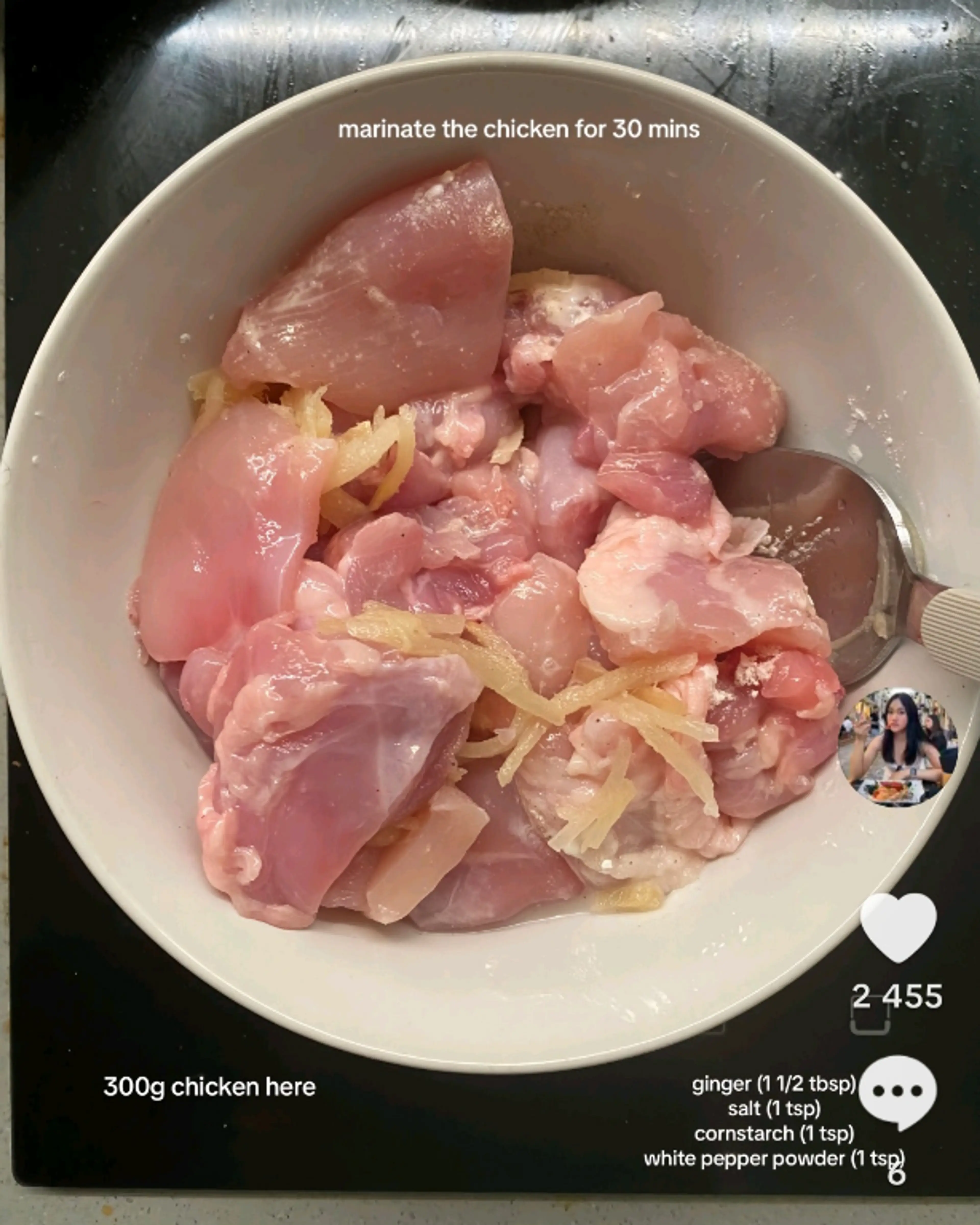 Sausy Spring Onion Chicken