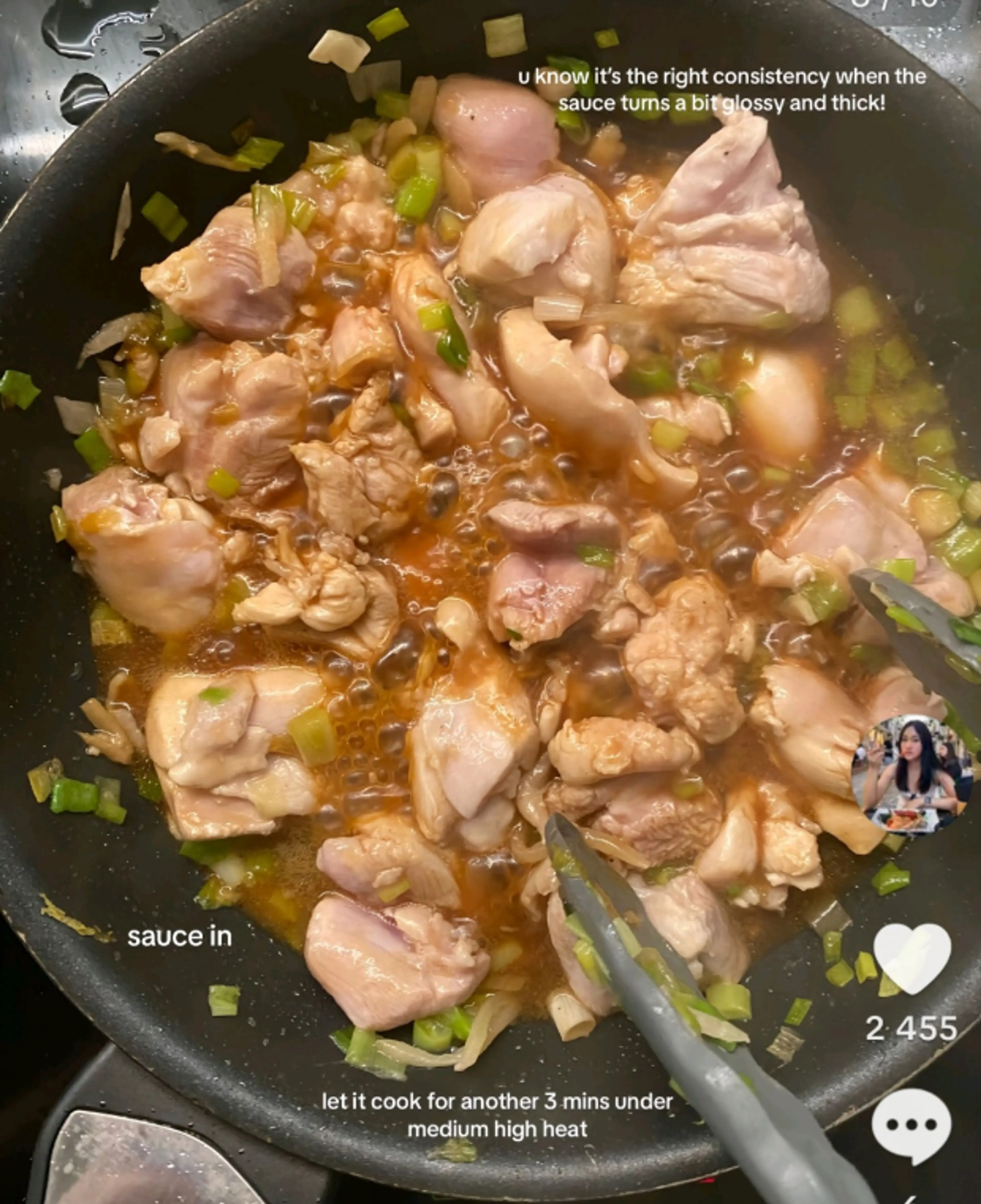 Sausy Spring Onion Chicken