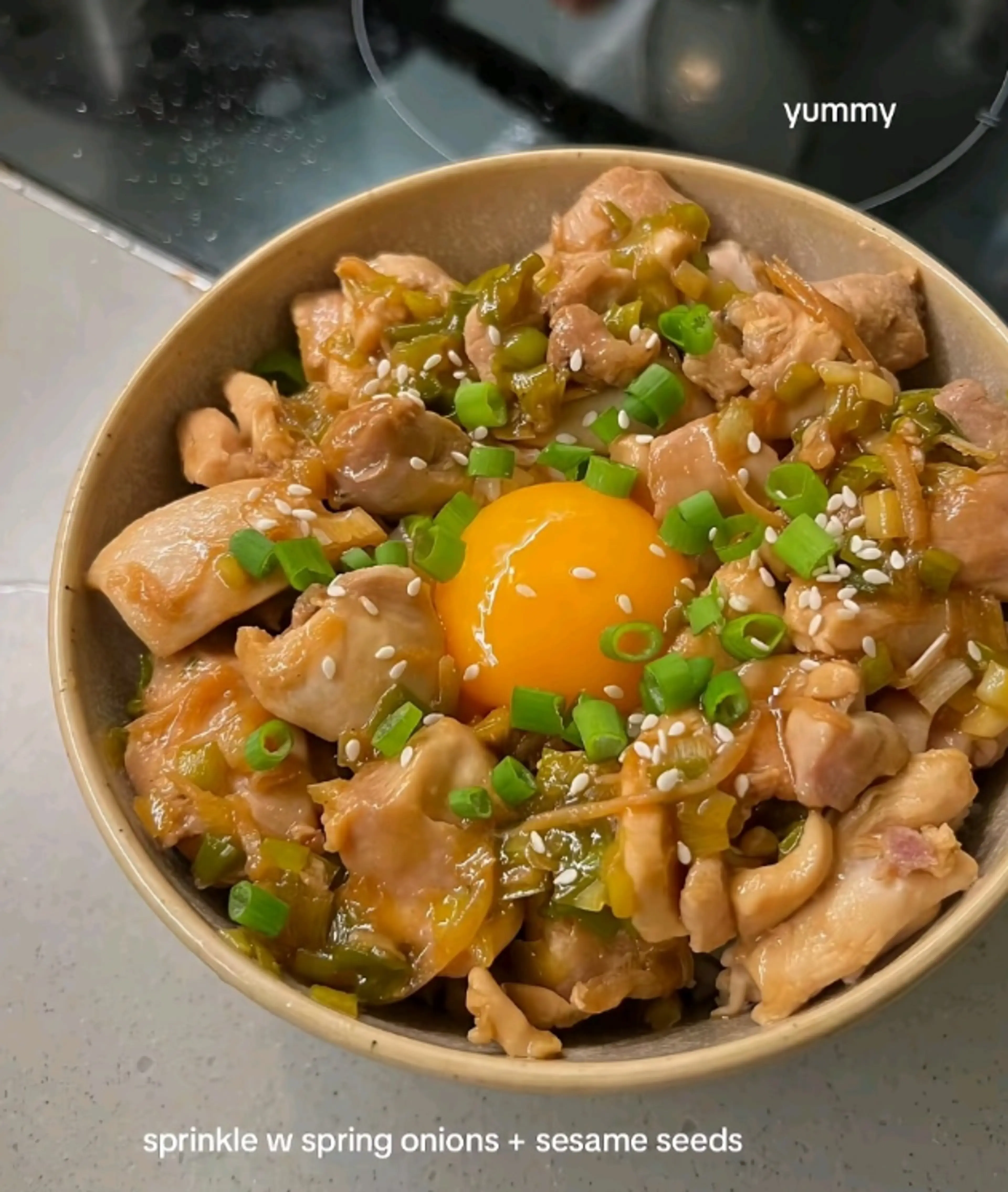 Sausy Spring Onion Chicken