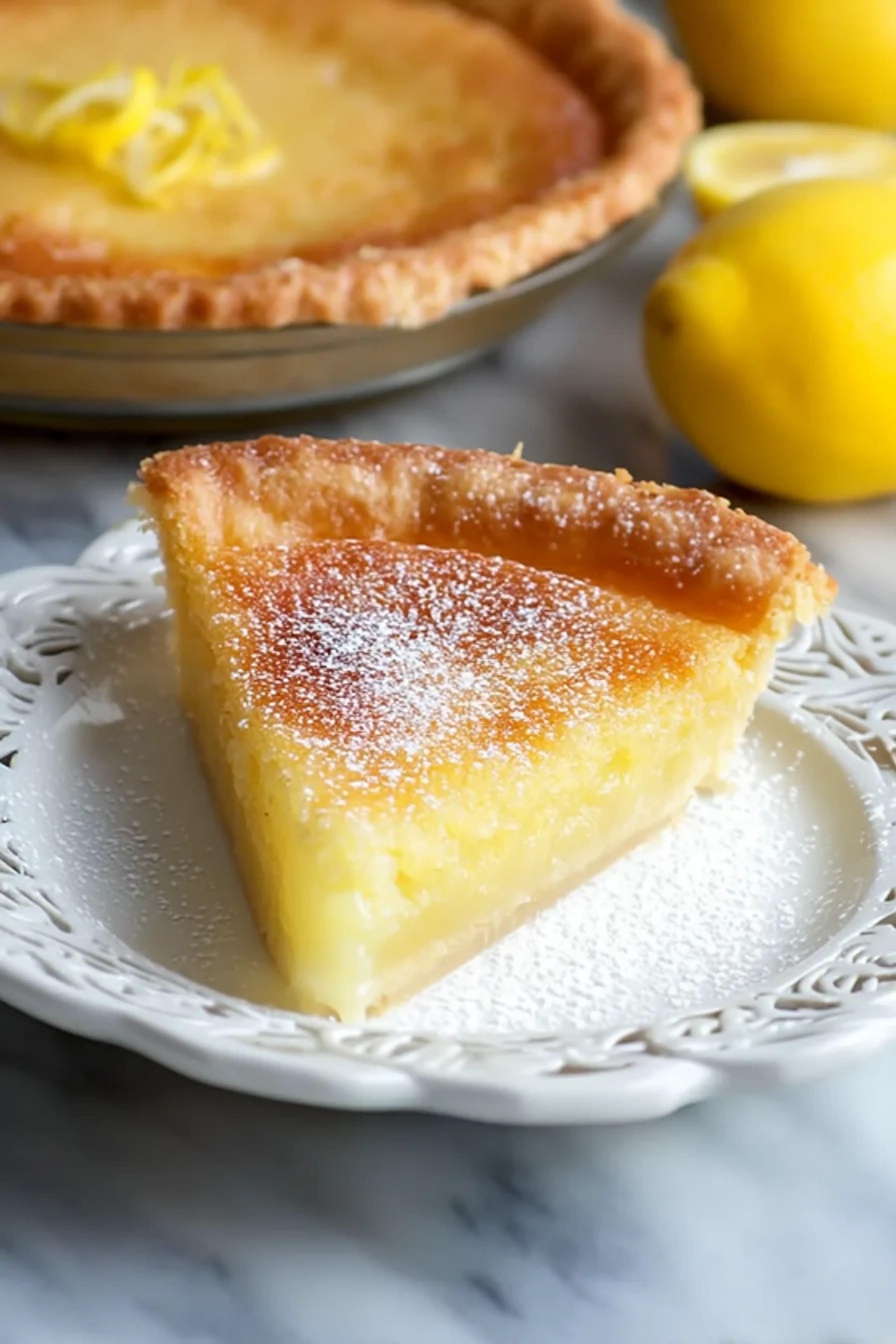 Lemon Chess Pie Recipe