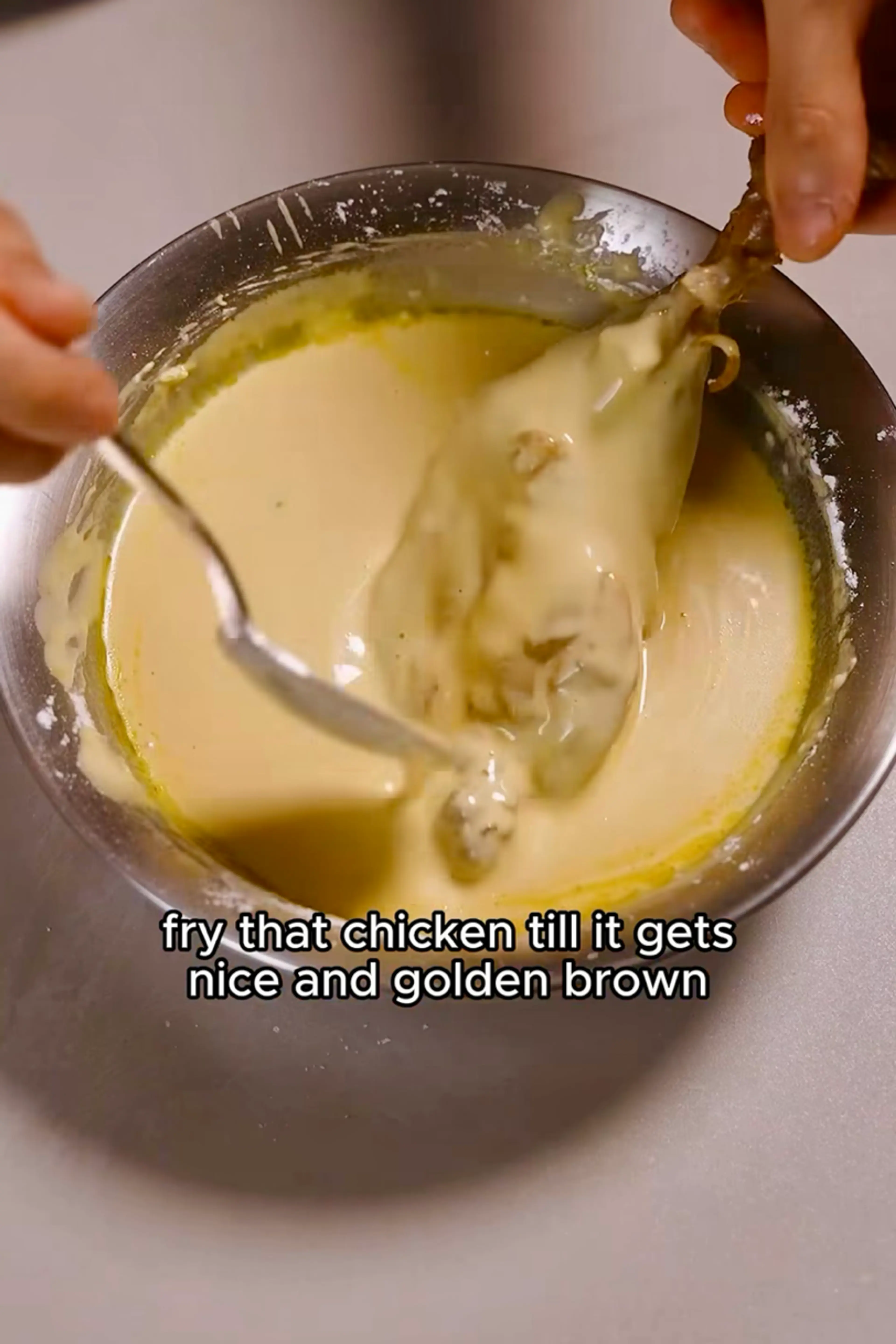 Ayam Penyet (Singaporean style)