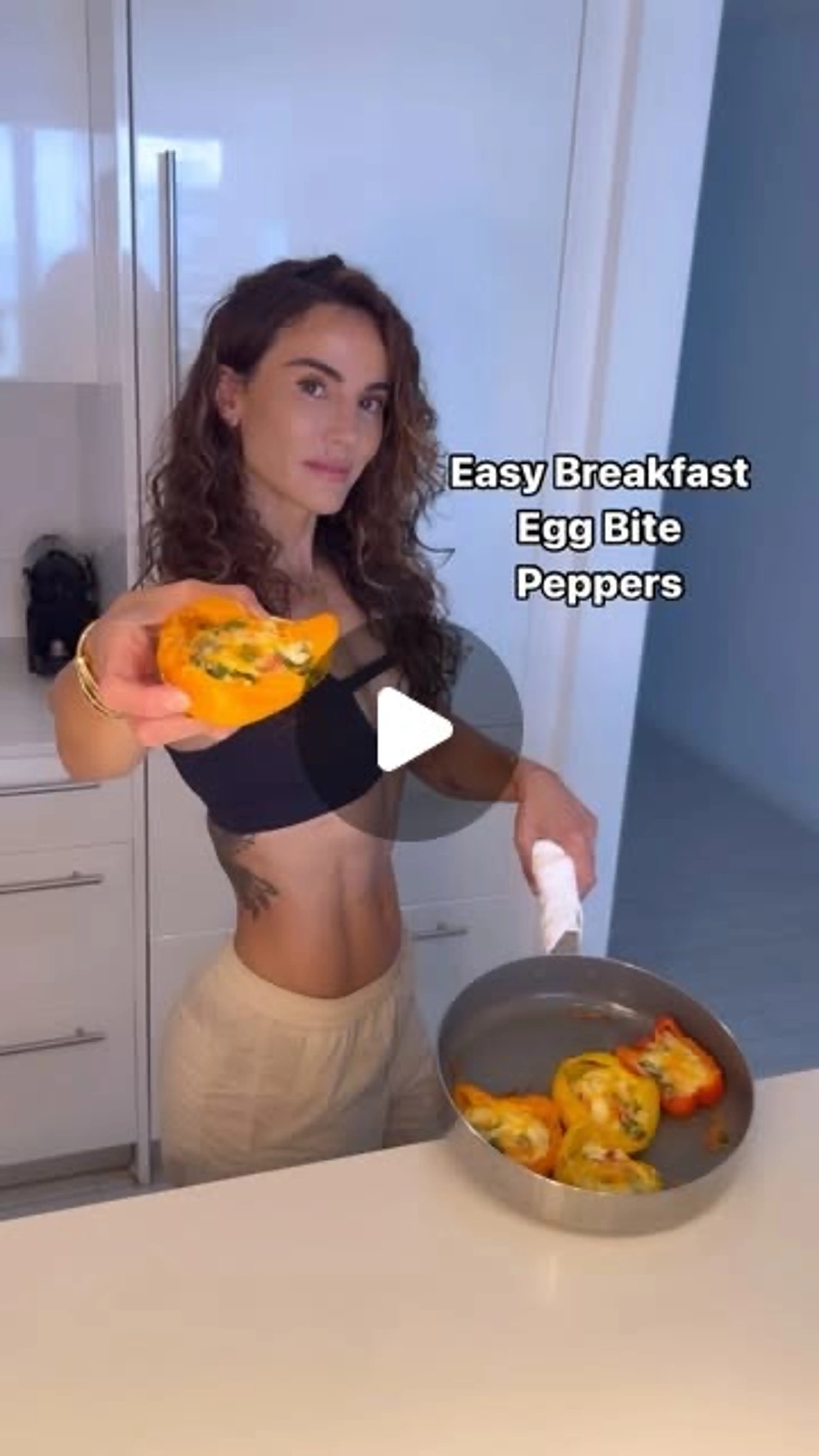 Easy Breakfast Egg Bite Peppers - Must Save, Try and Share w