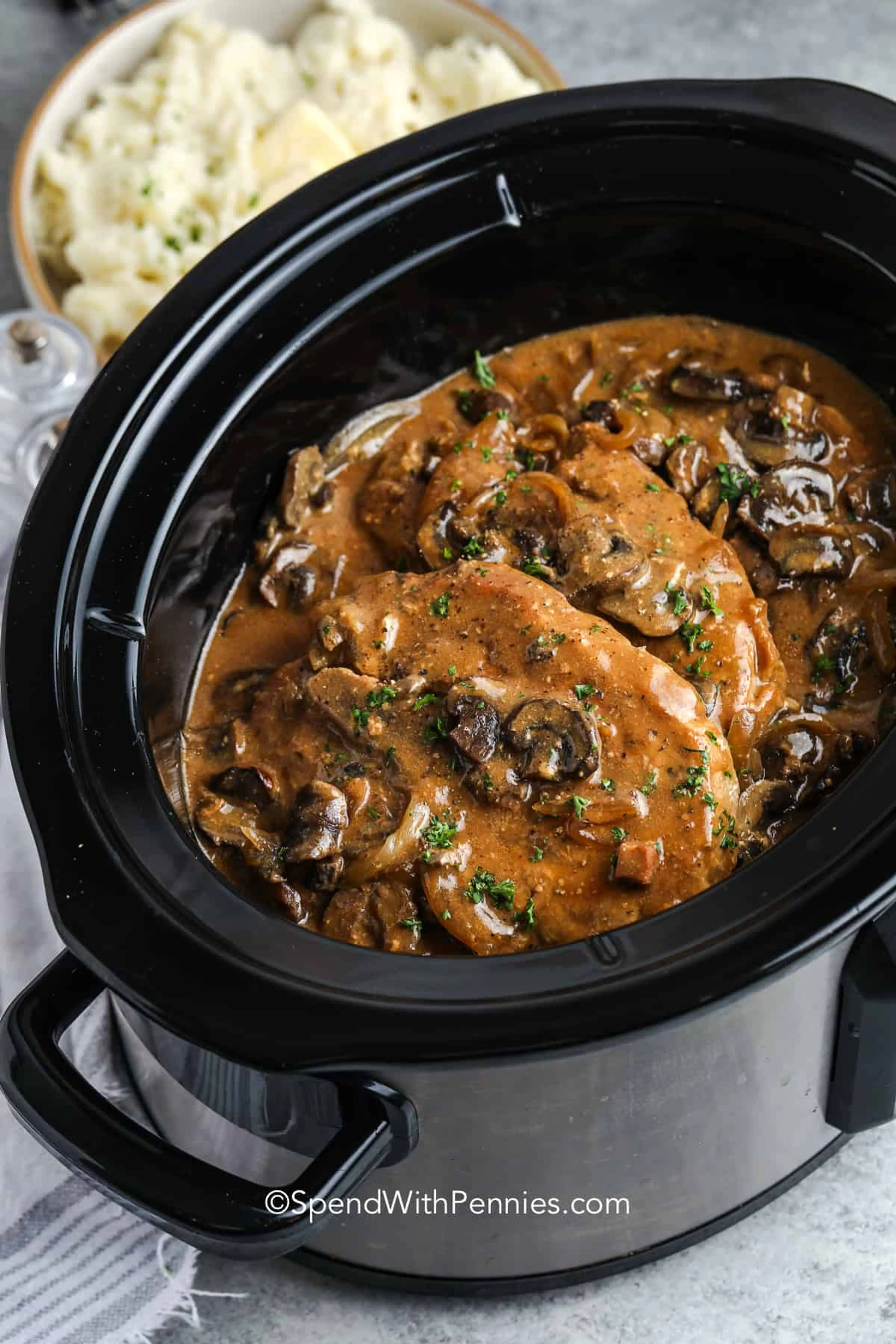 Crock Pot Pork Chops (with gravy)
