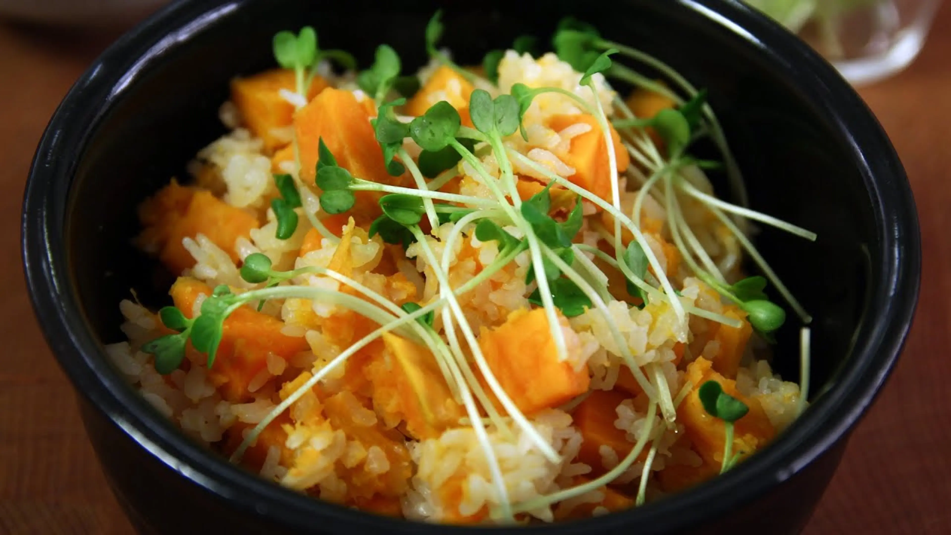 Sweet potato rice (Goguma-bap)