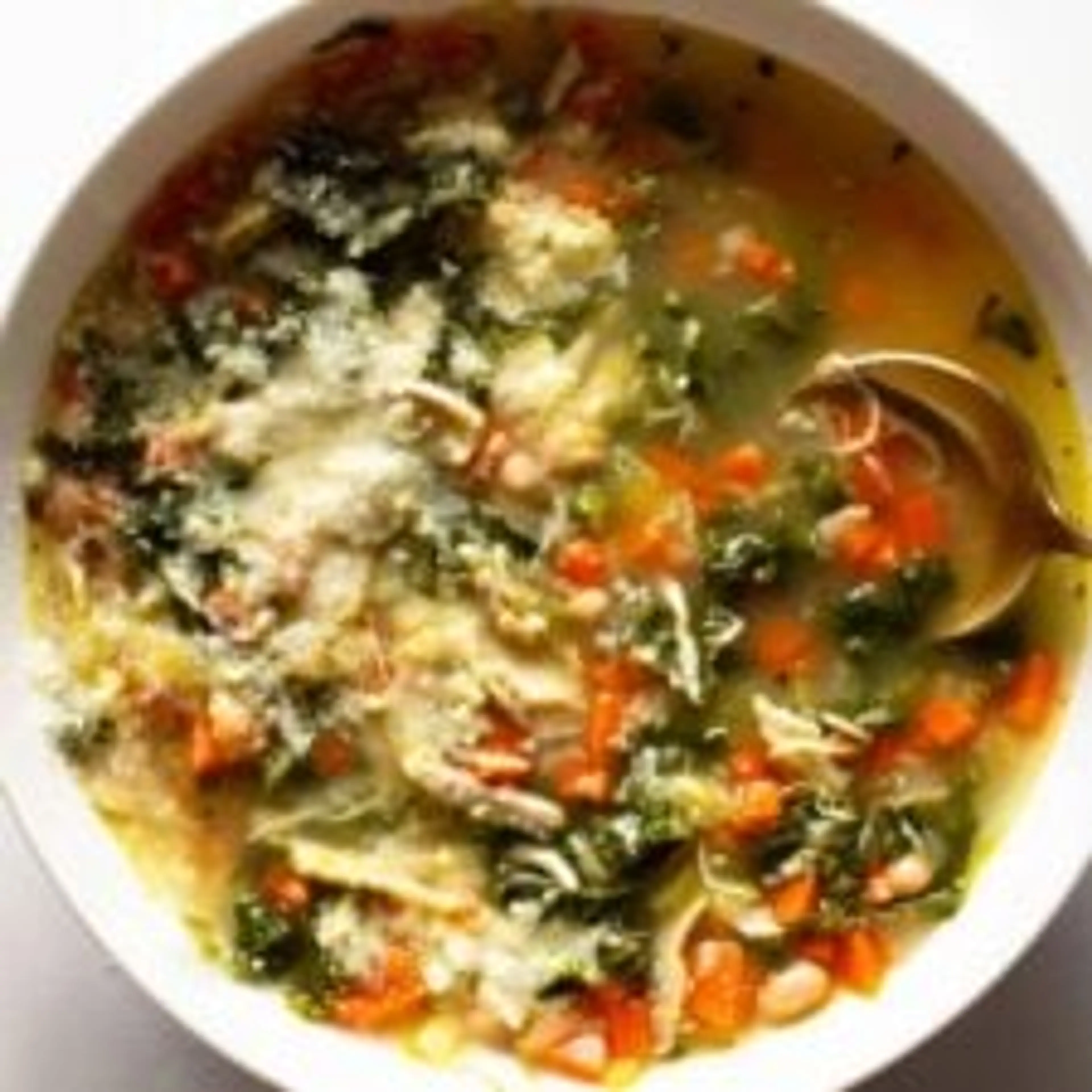 Lemon Rosemary Chicken Soup