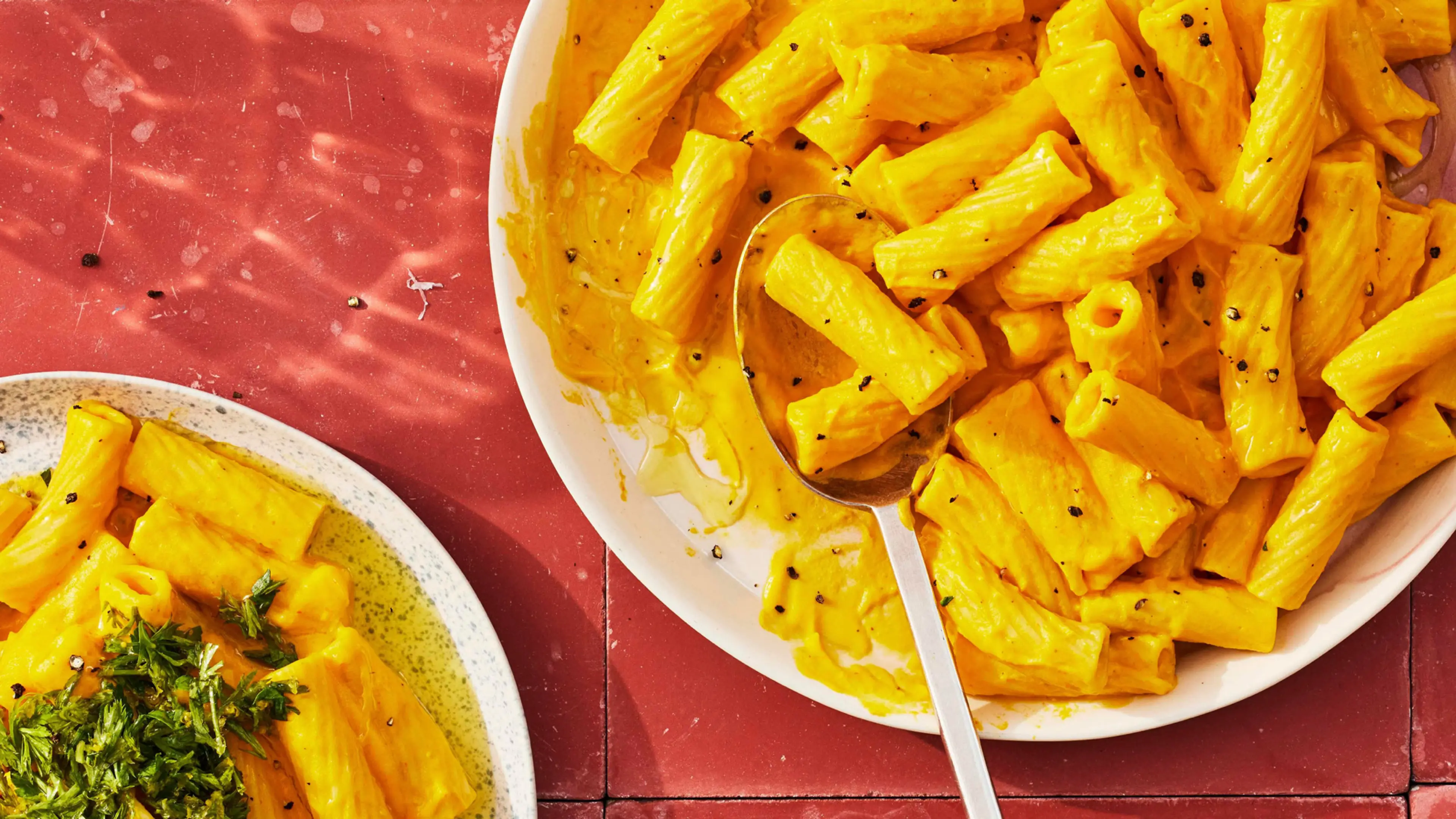 Spicy Carrot Rigatoni