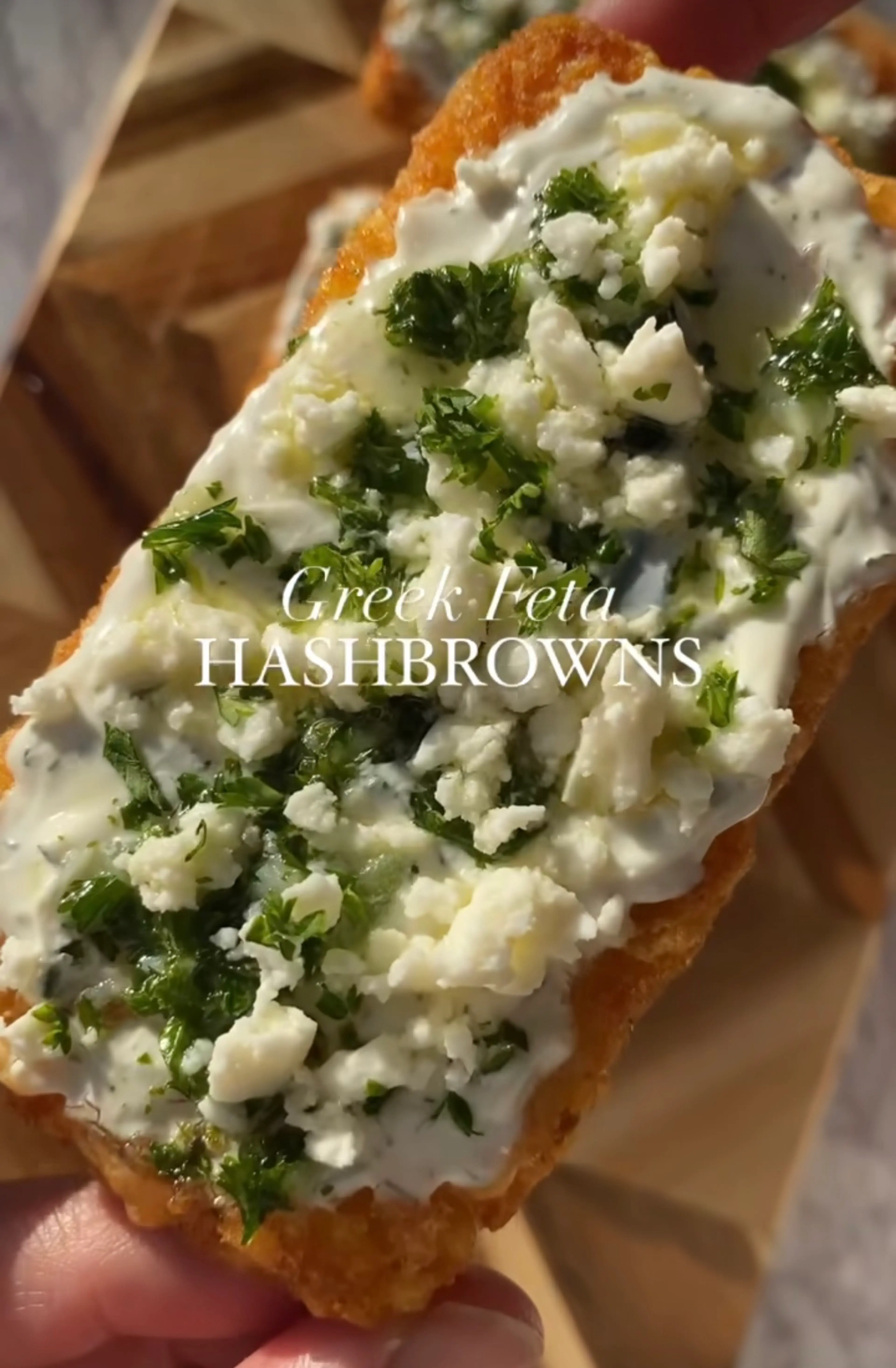 Greek Feta Hashbrowns
