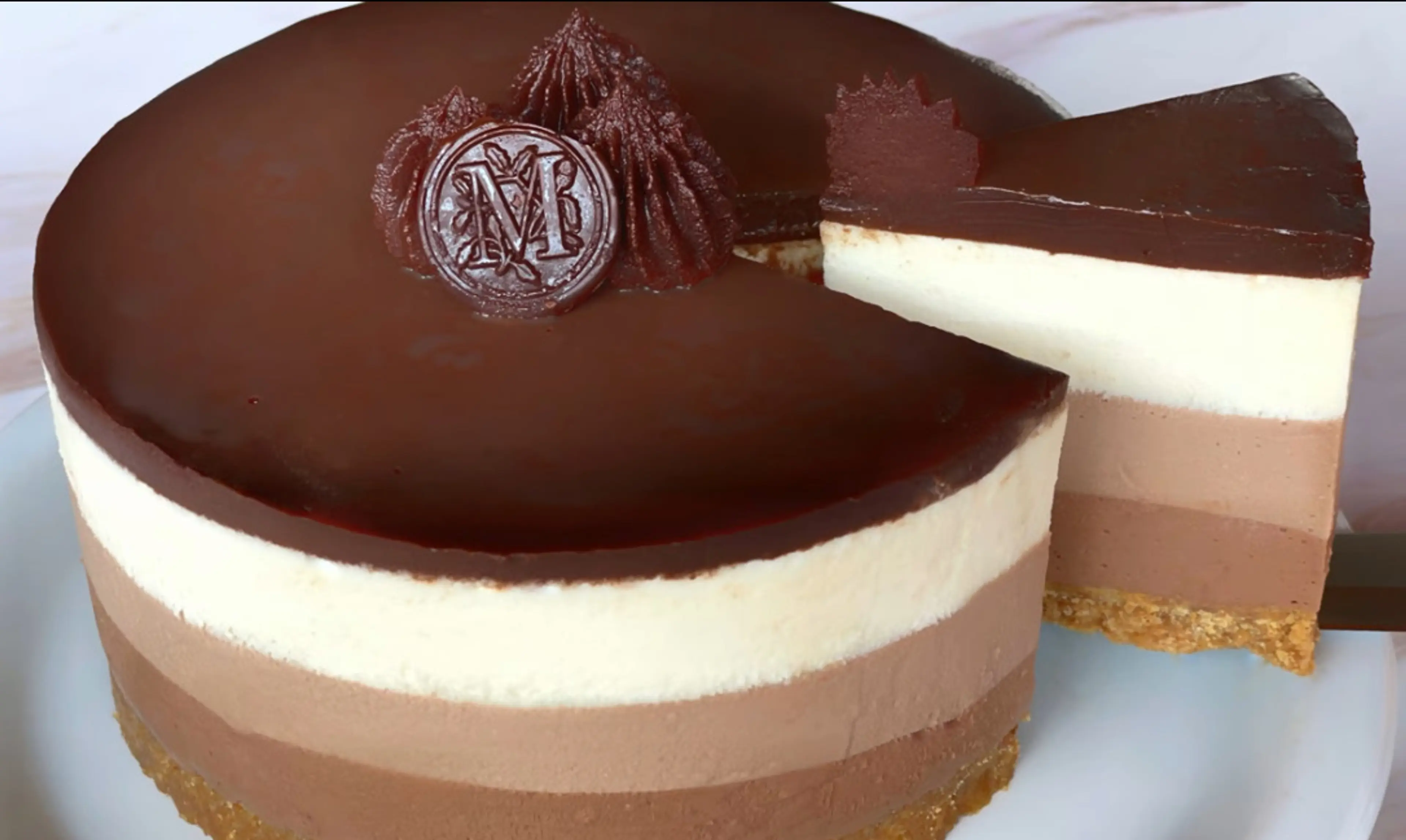 Triple Chocolate Cheesecake