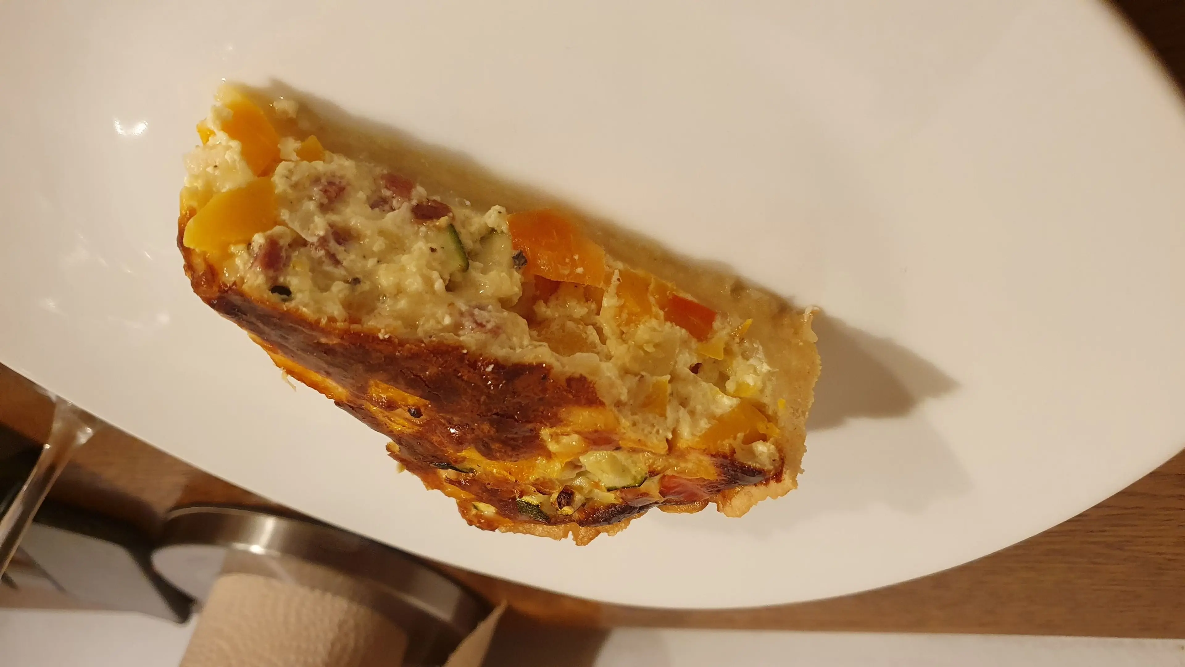 Kürbis-Quiche