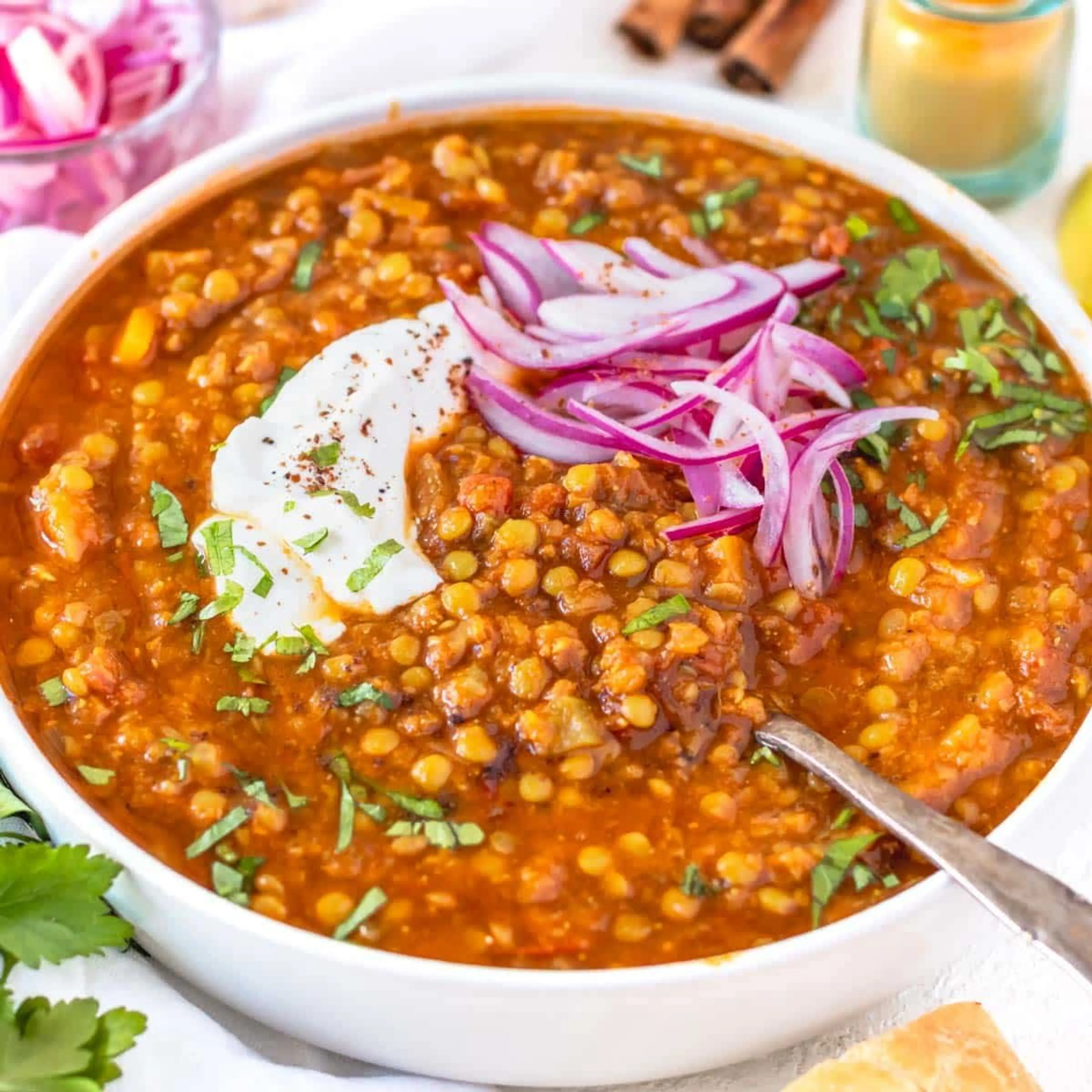 Moroccan Lentil Soup