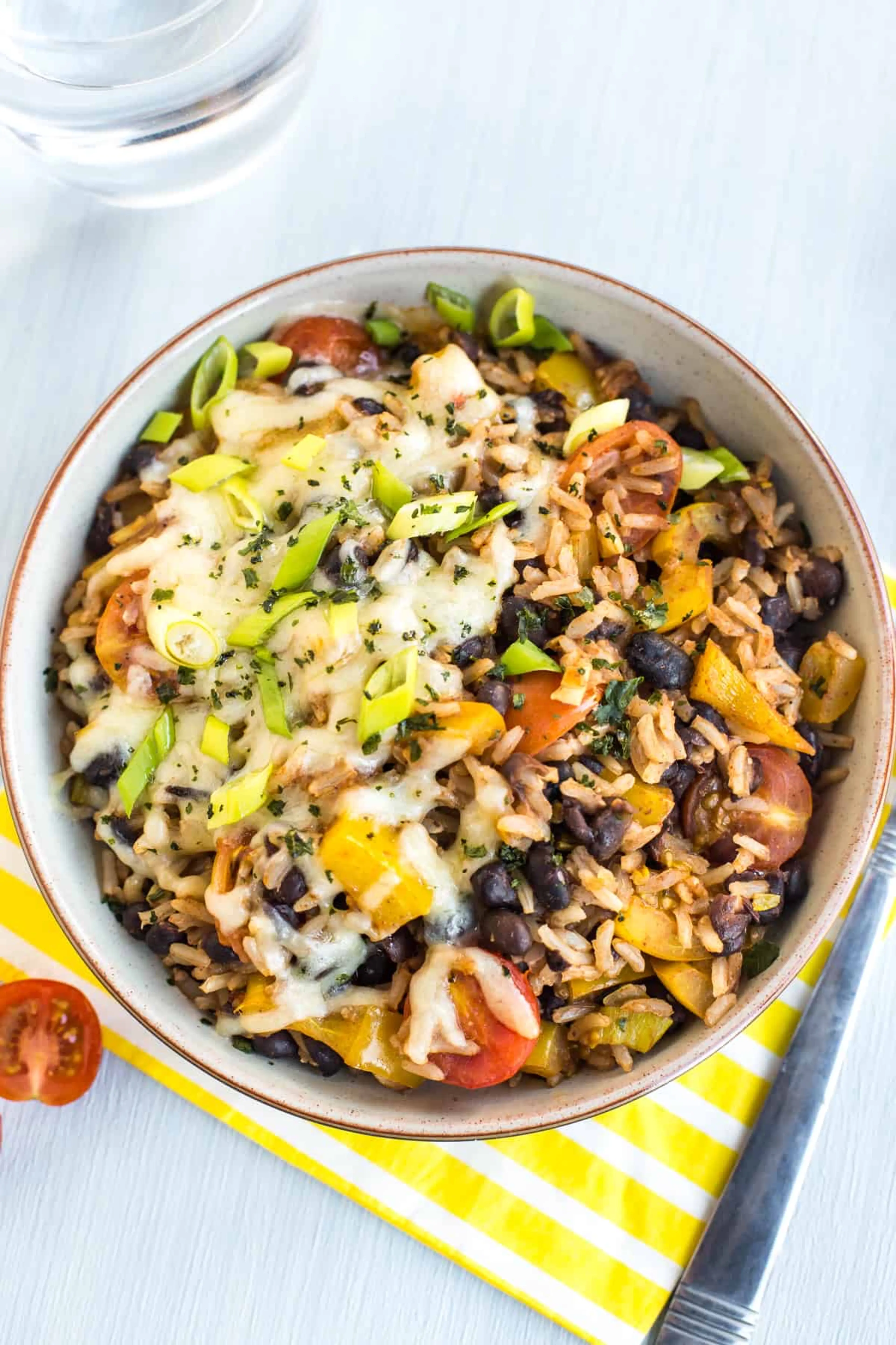 Veggie burrito bowls