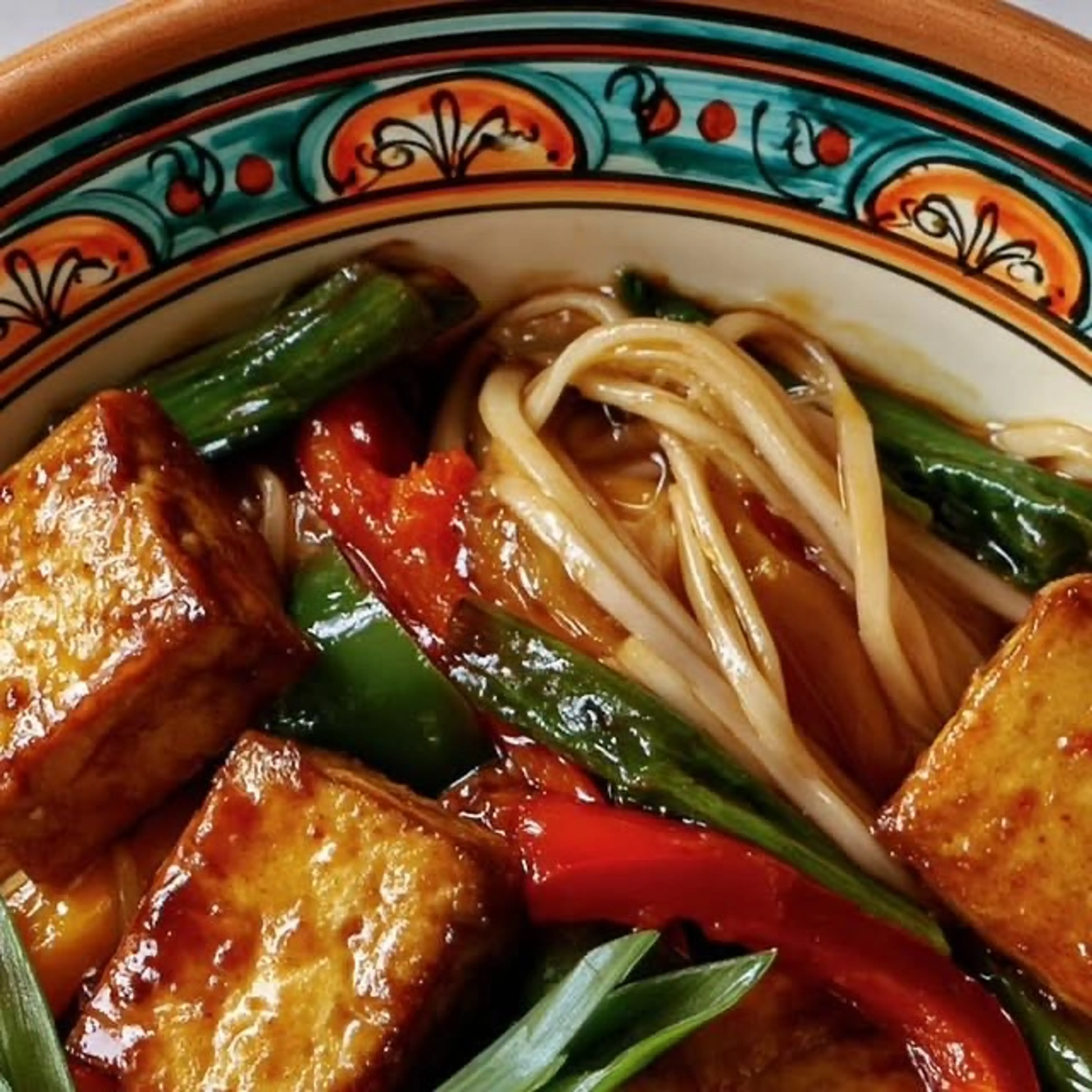 Sweet and Sour Tofu Vegan Stir Fry