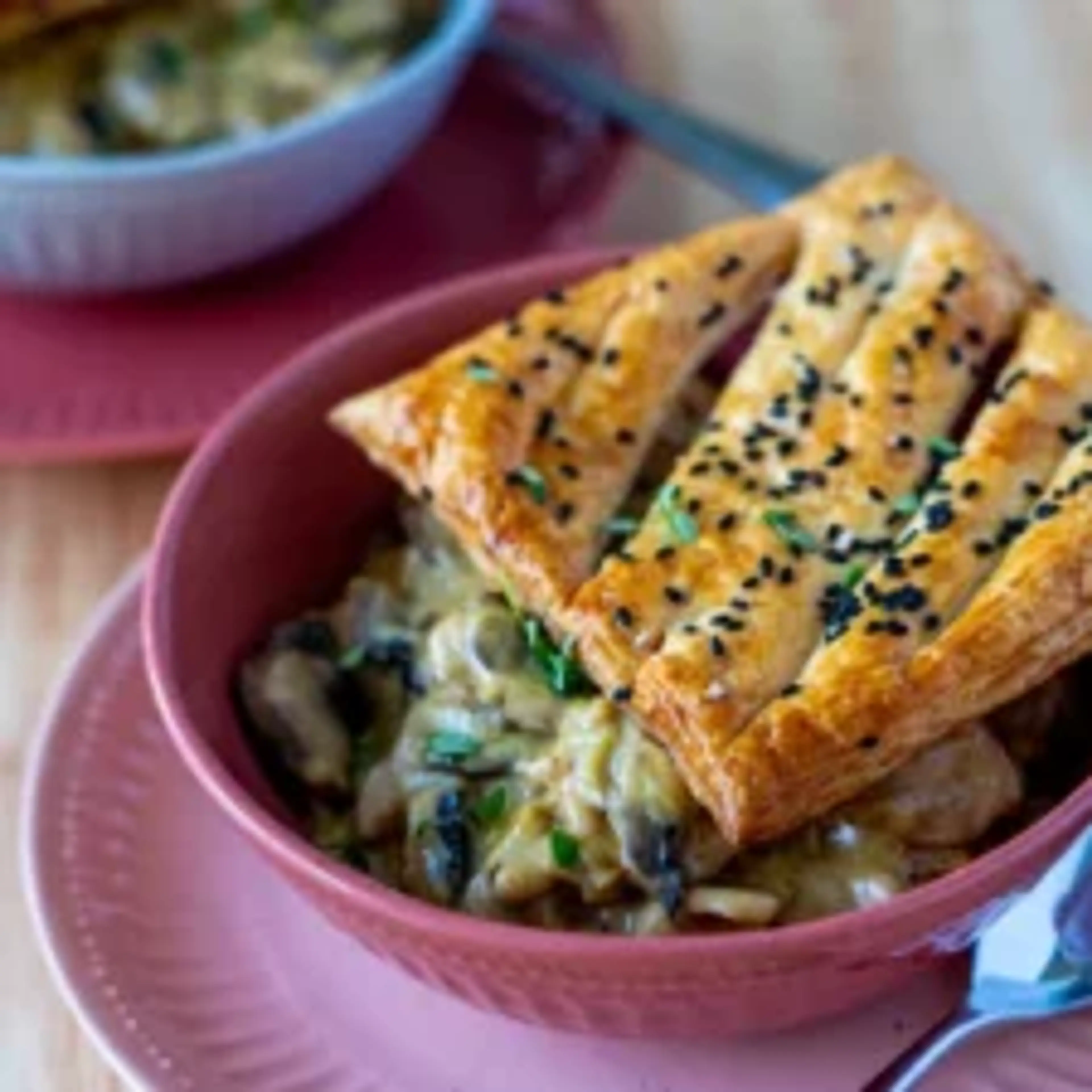 Chicken and Leek Pies