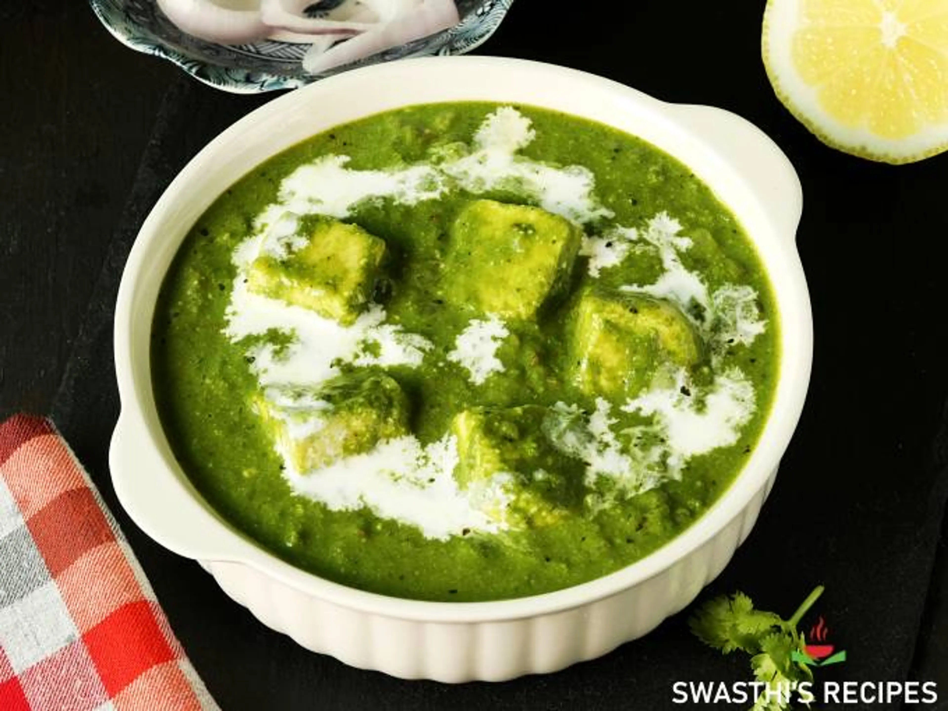 Palak Paneer Recipe (Spinach Paneer)
