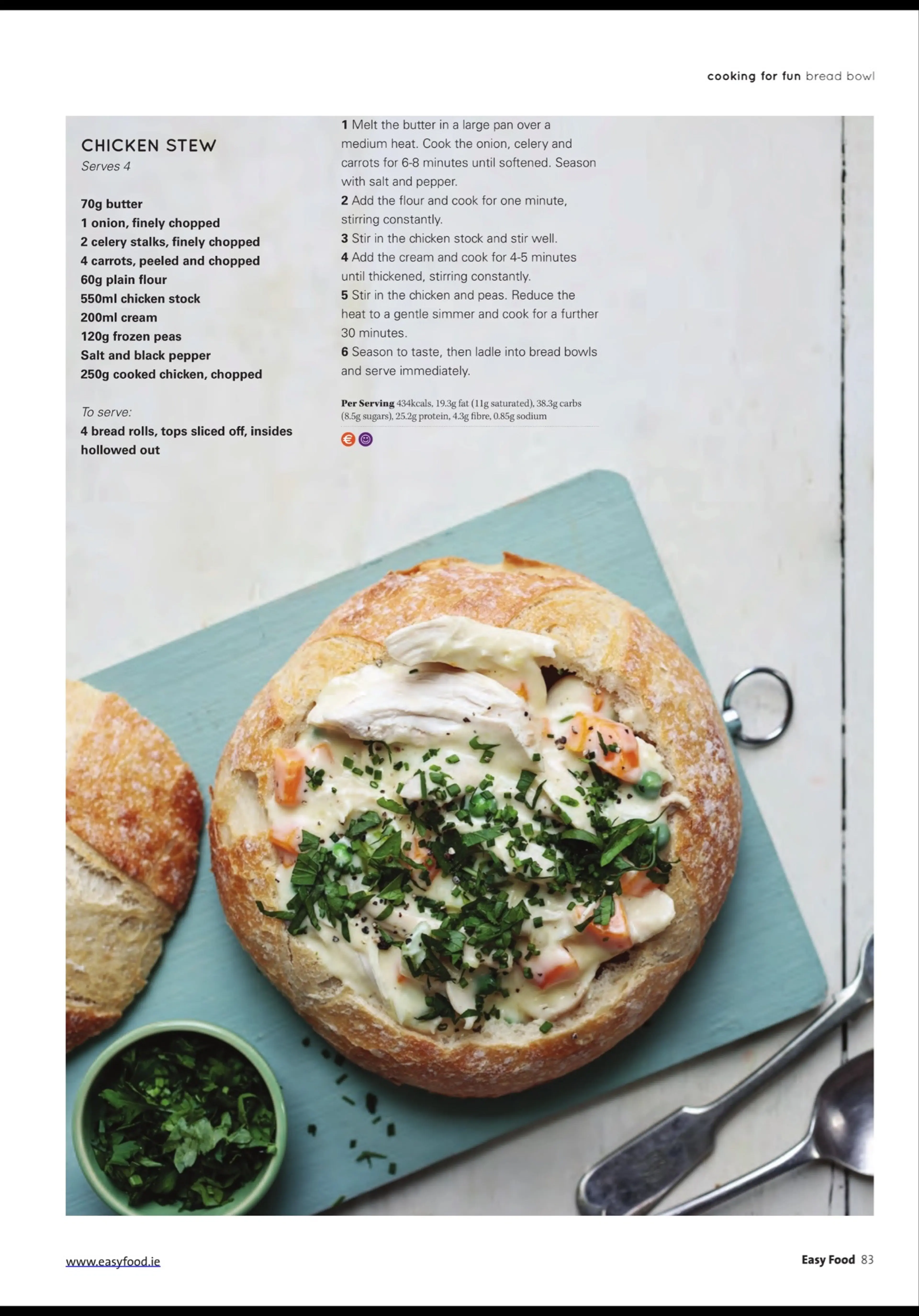 CHICKEN STEW