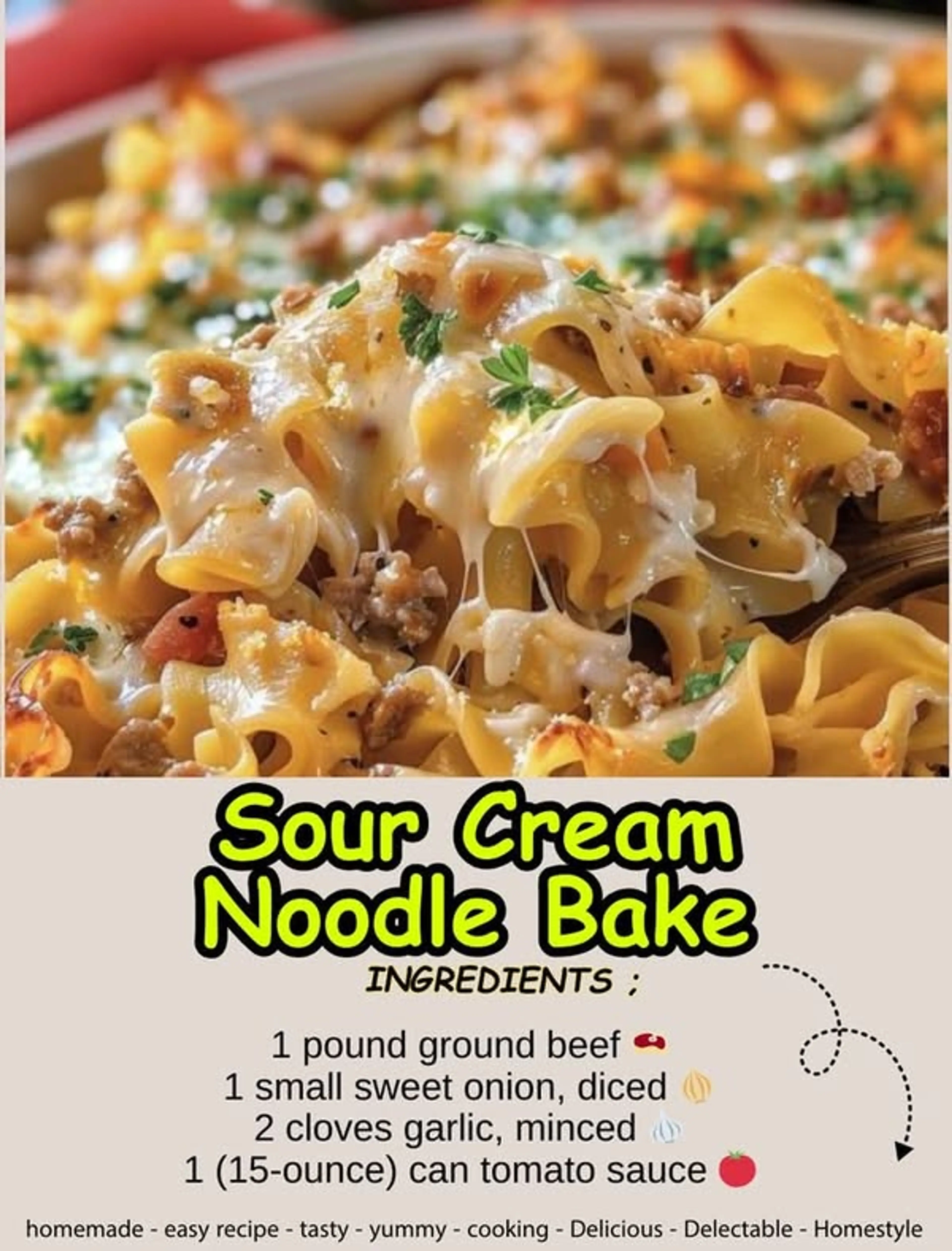 Sour Cream Noodle Bake