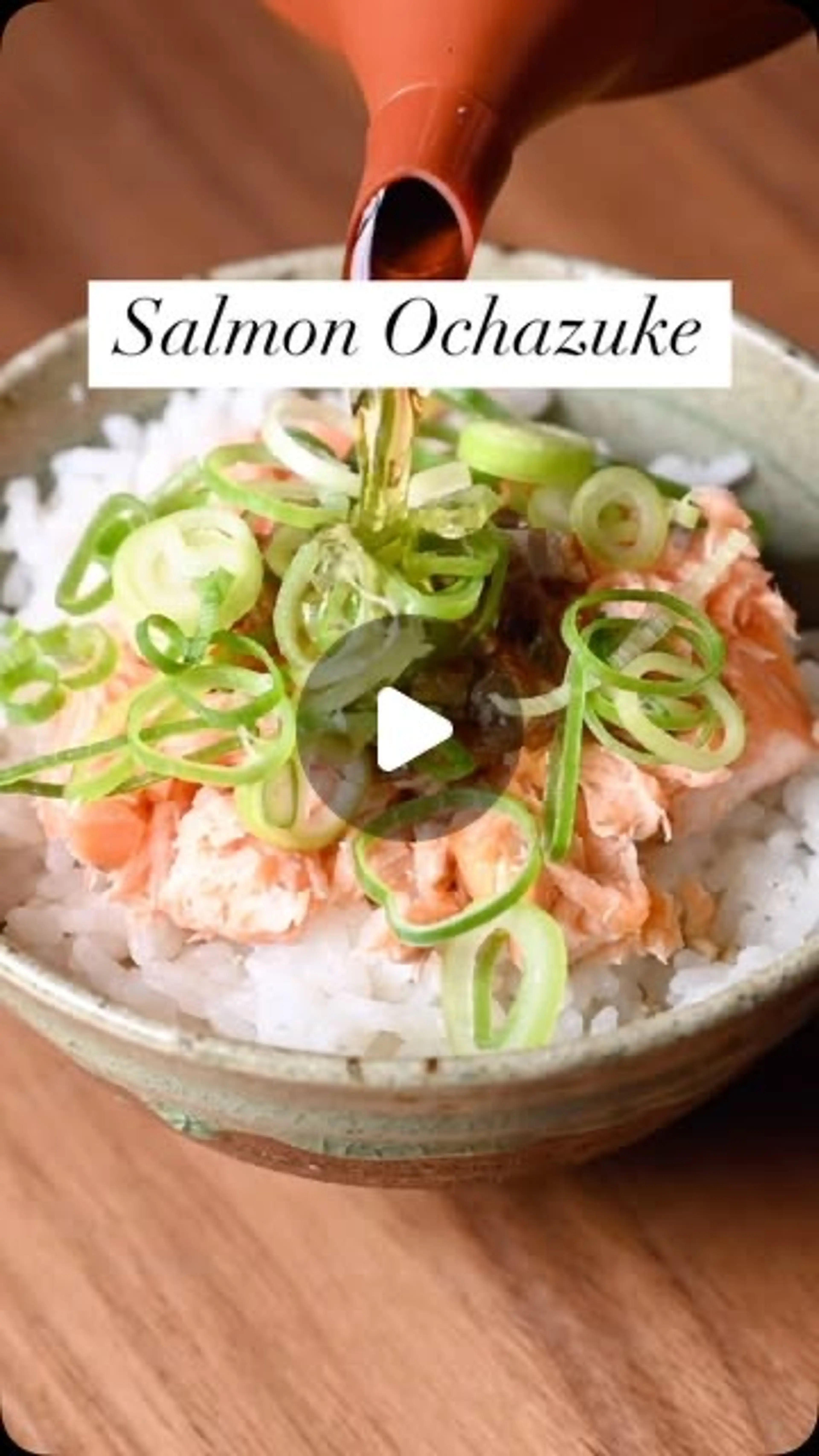 Ochazuke Japanese Green Tea Breakfast Soup