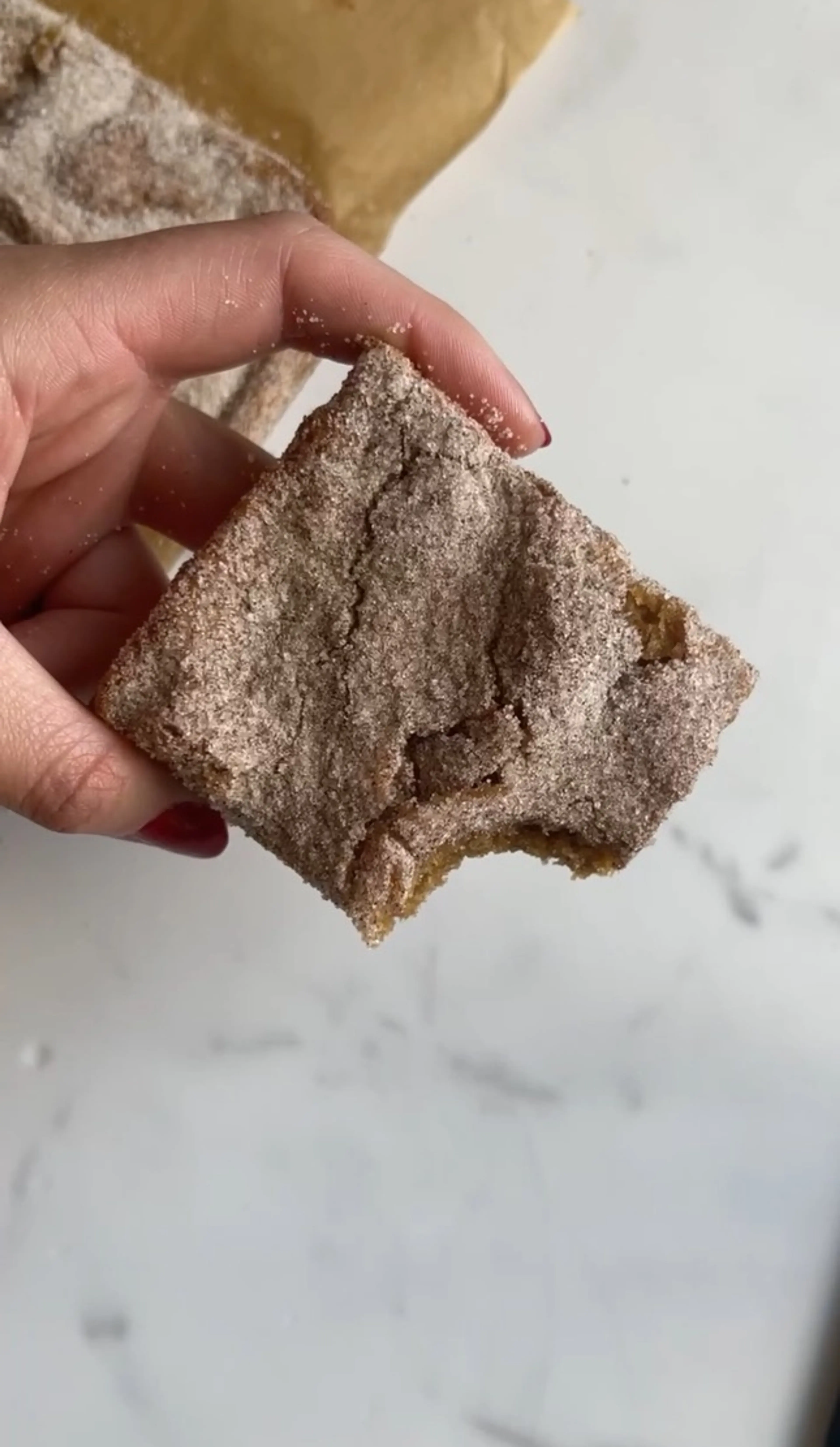 Apple Cider Blondies