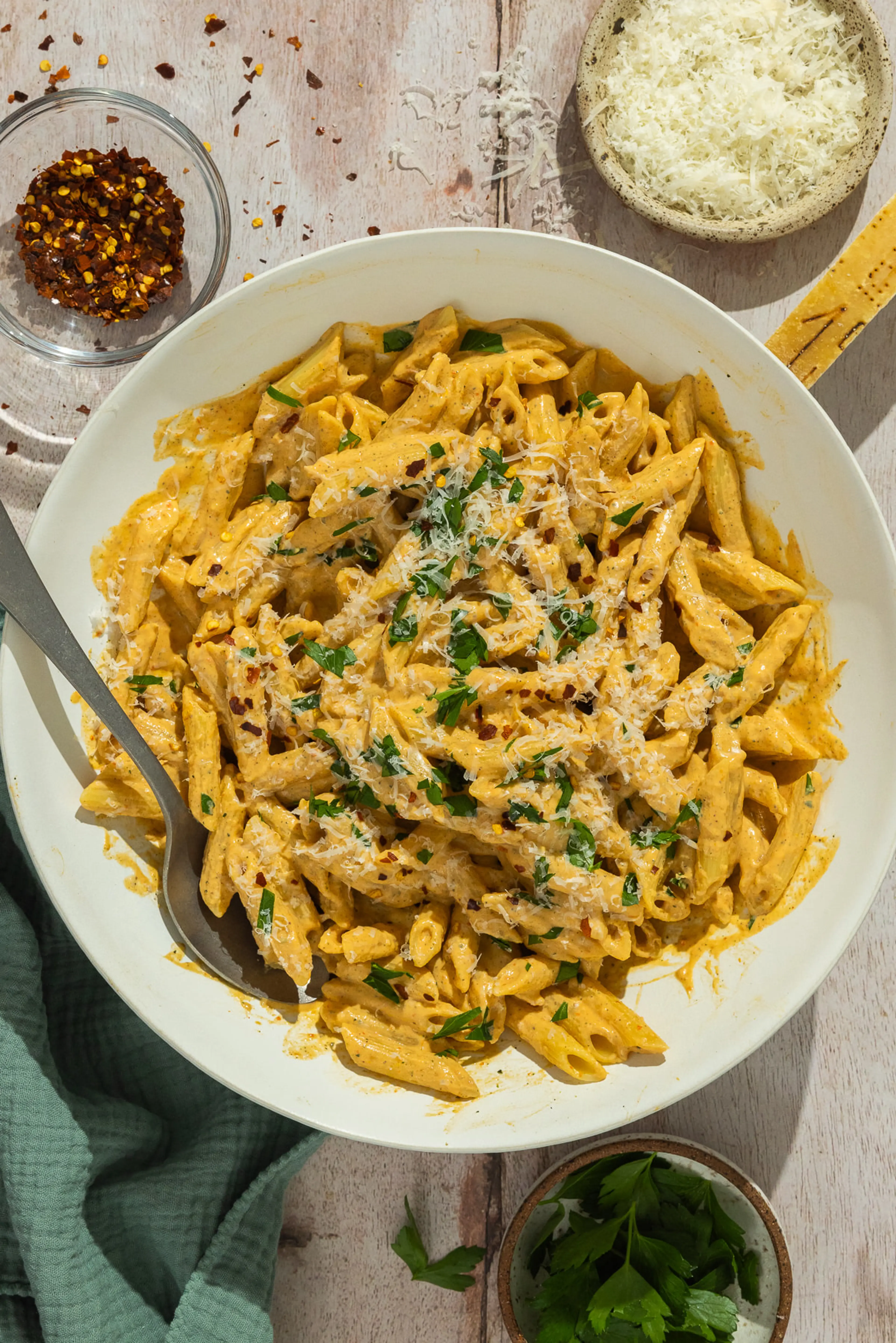 Hidden Veggie Protein Pasta