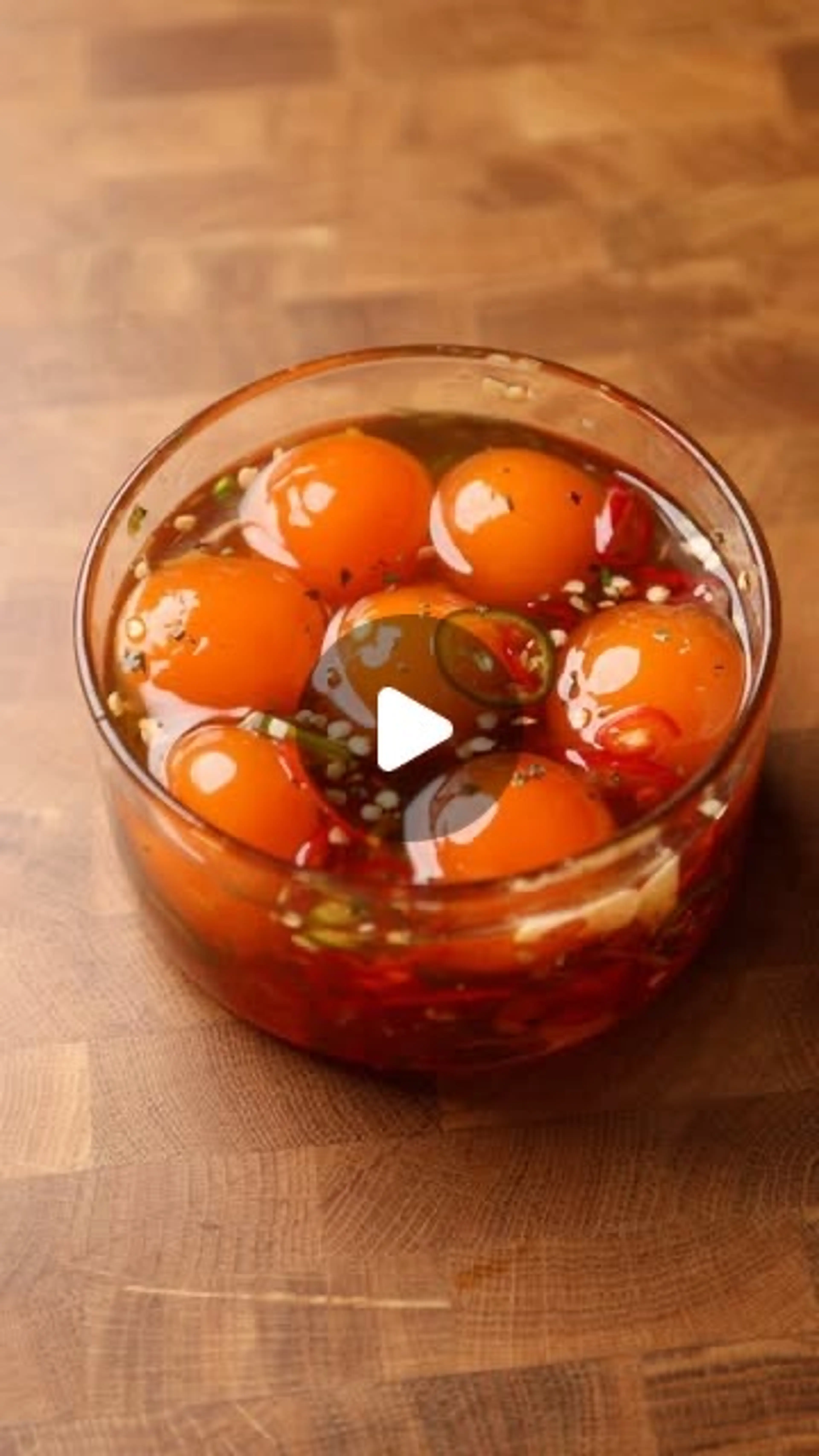 These Hot Honey Cured Egg Yolks Were 1 of 2 Experiments I Di