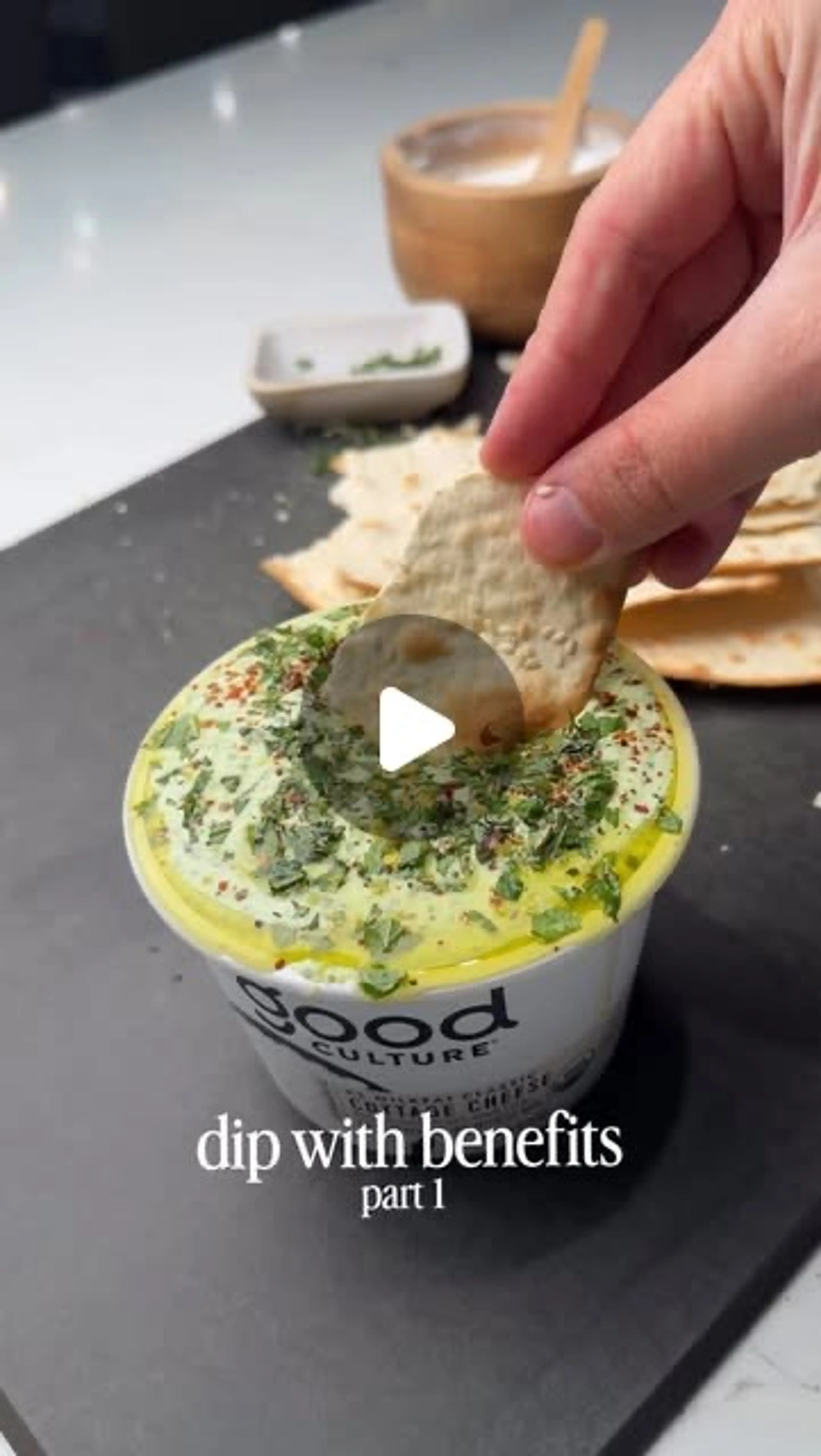 High Protein Green Dip