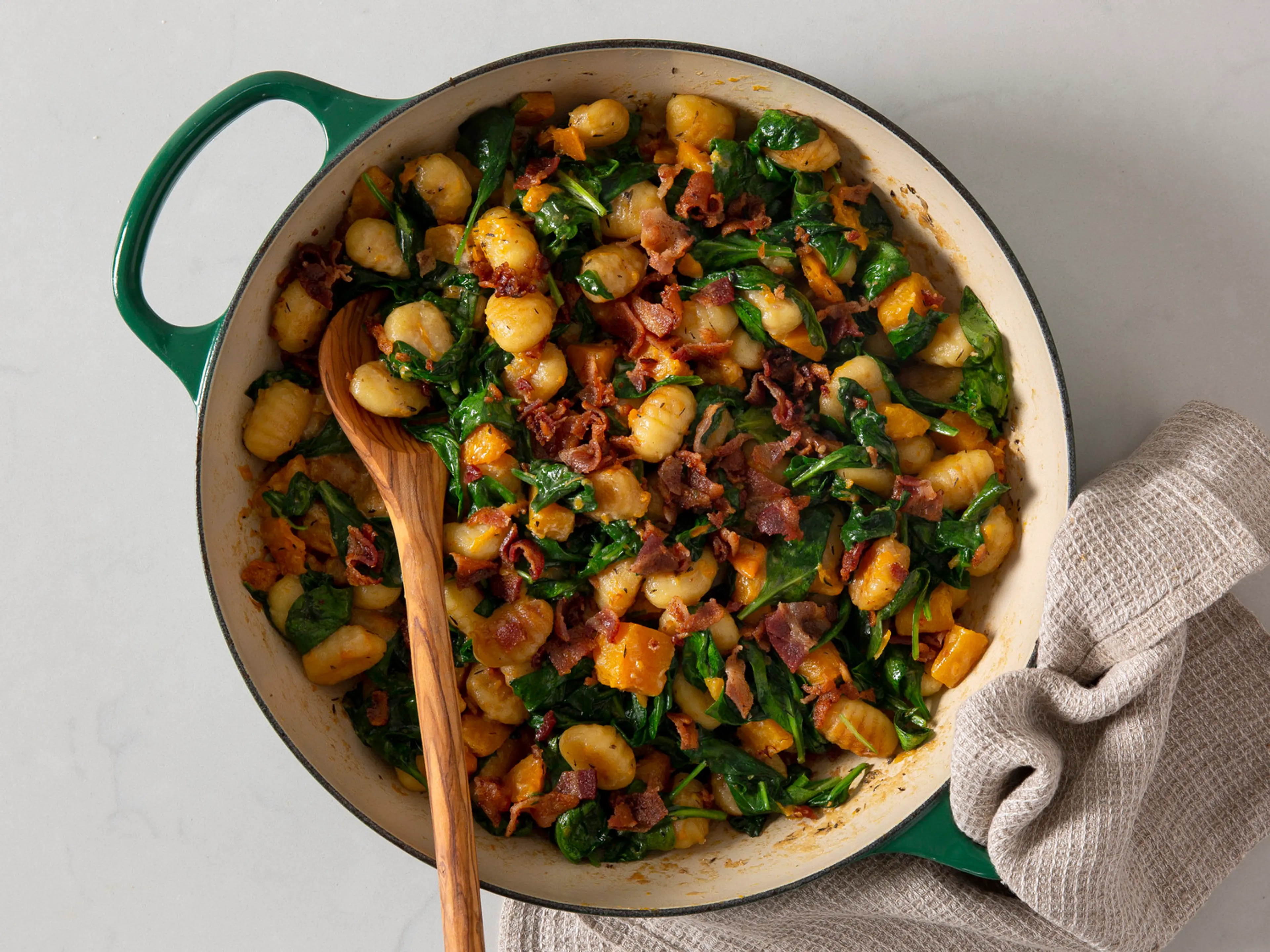 Bacon-Butternut Gnocchi